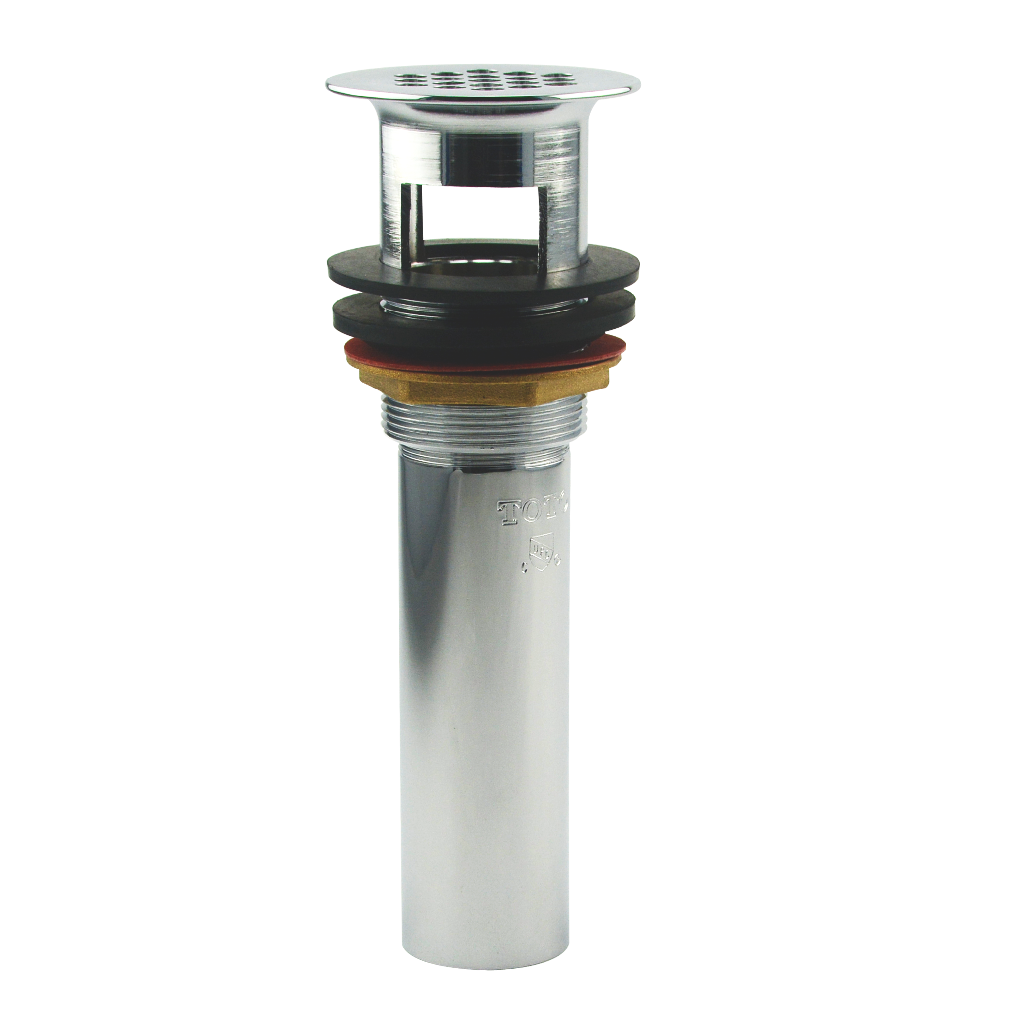 Toto Grid Drain with 1-1/2 Inch Opening and 4 Inch Tailpiece, Polished Chrome, THP5067#CP