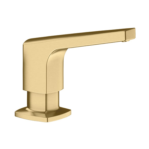 Blanco Rivana Soap Dispenser - Satin Gold, Brass, 442988