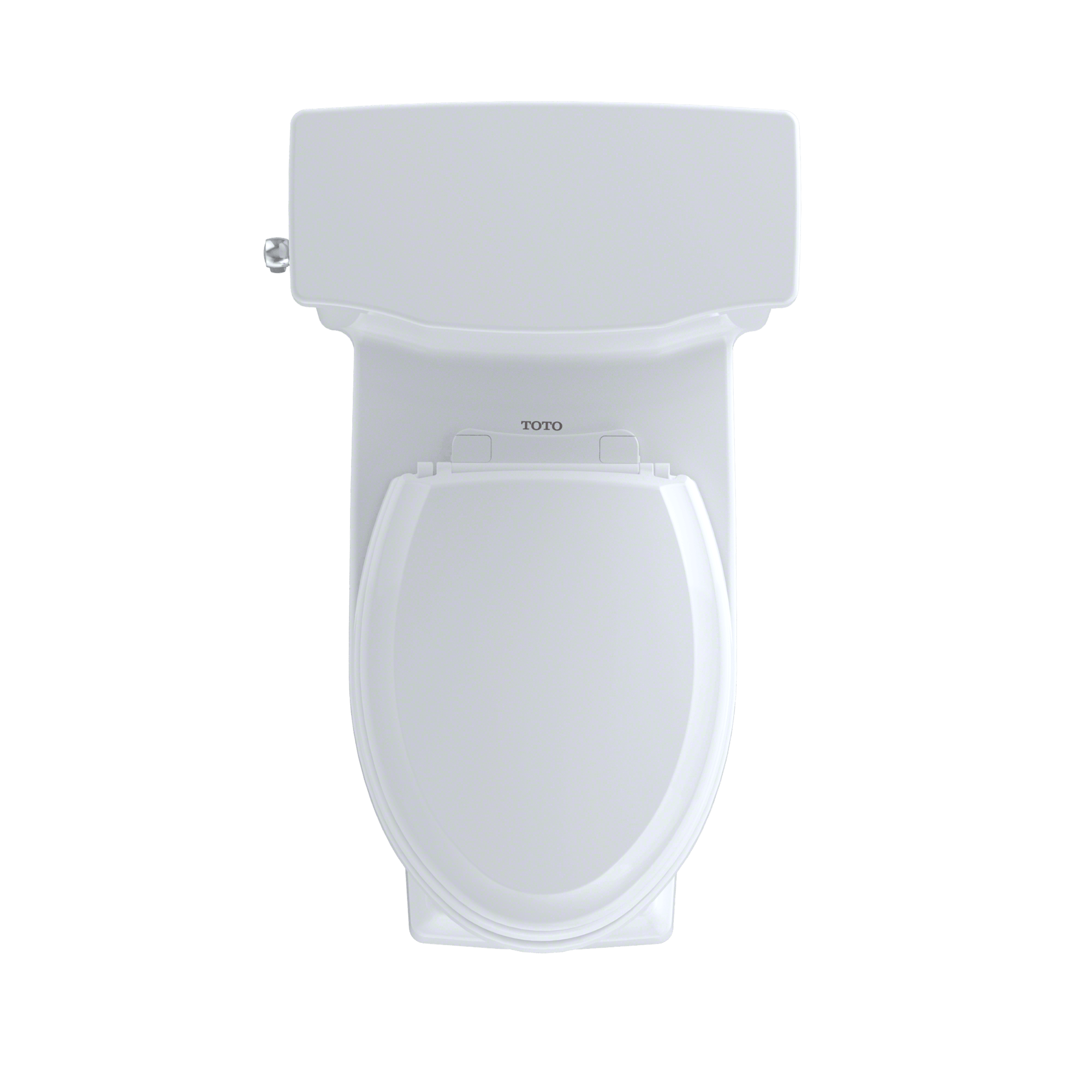 Alternate Image for TOTO Promenade II One-Piece Elongated 1.28 GPF Universal Height Toilet with CEFIONTECT, Bone, Vitreous China, MS814224CEFG#03