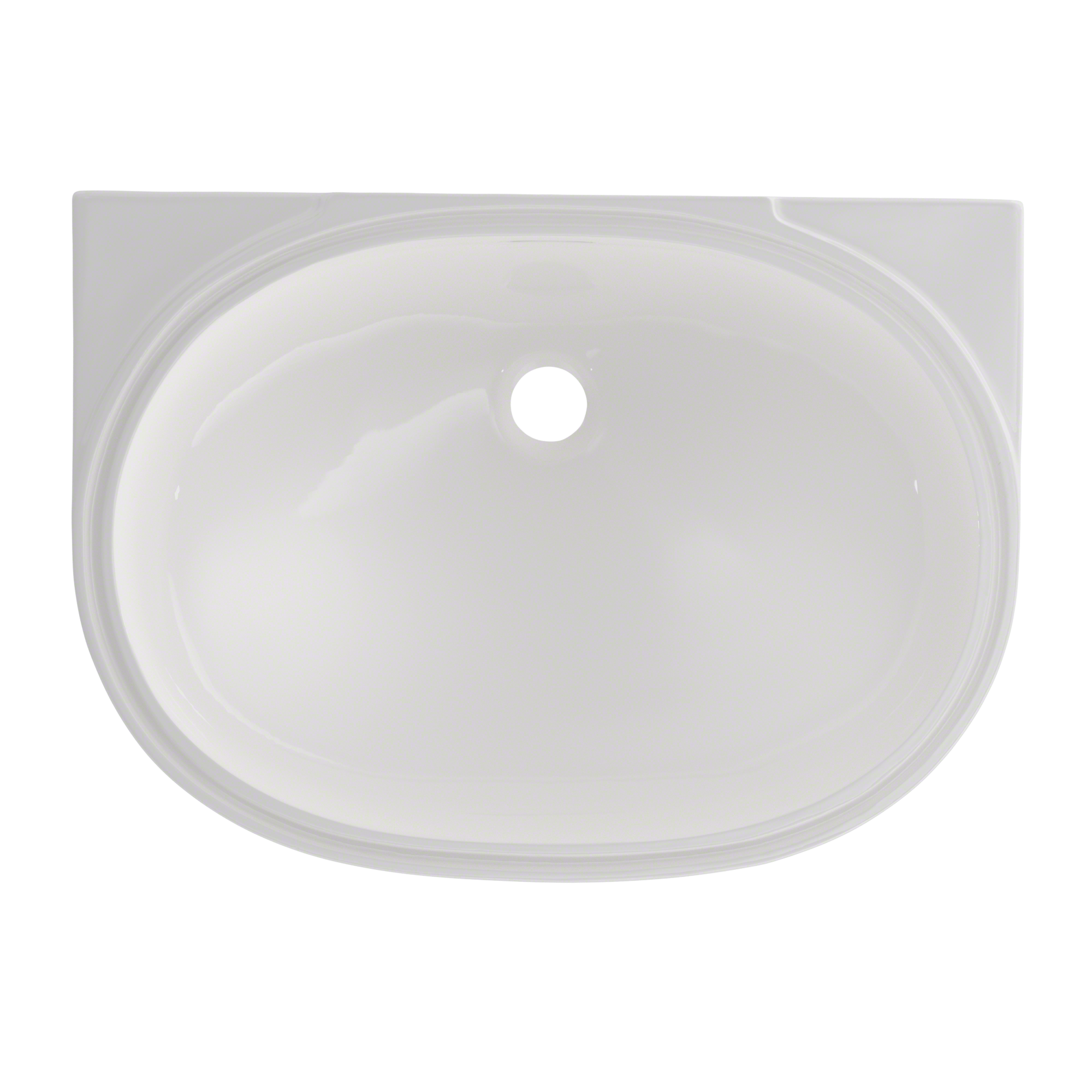 TOTO Oval 19-11/16" x 13-3/4" Undermount Bathroom Sink with CEFIONTECT, Colonial White, Vitreous China, LT546G#11