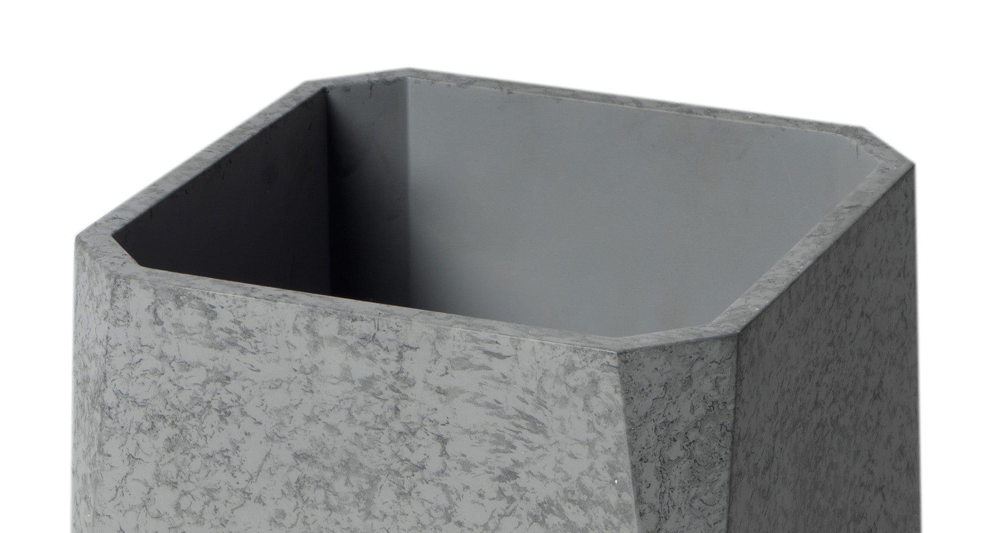 Alternate Image for ALFI brand ABCO1045 12" x 8" Concrete Gray Matte Waste Bin for Bathrooms