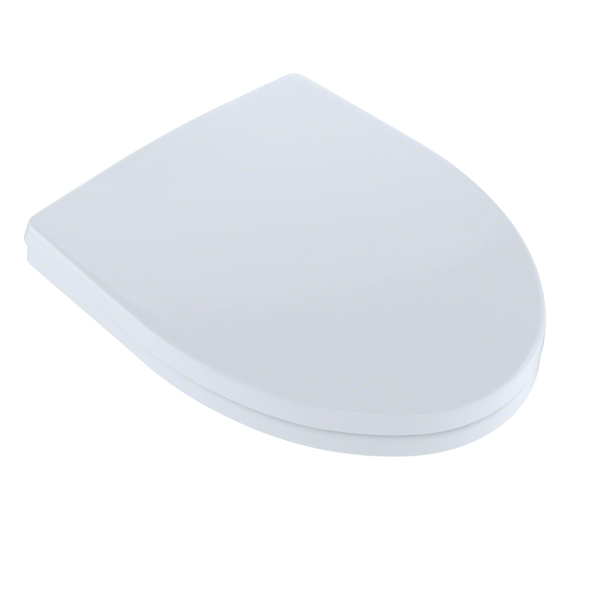 TOTO Soire SoftClose Non Slamming, Slow Close Elongated Toilet Seat and Lid, Cotton White, Plastic, SS214#01