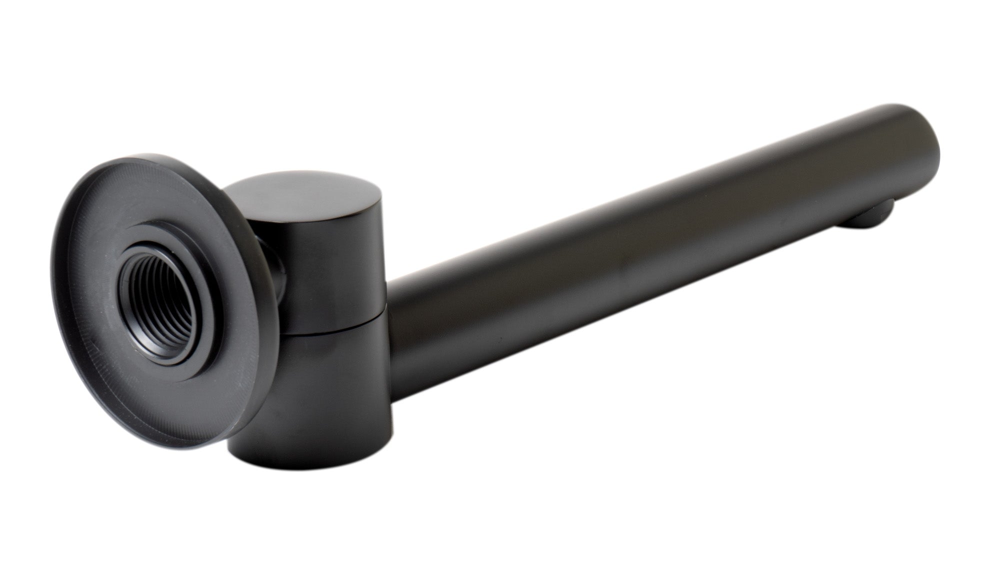 Alternate Image for ALFI brand Brass, AB6601-BM Black Matte Round Foldable Tub Spout