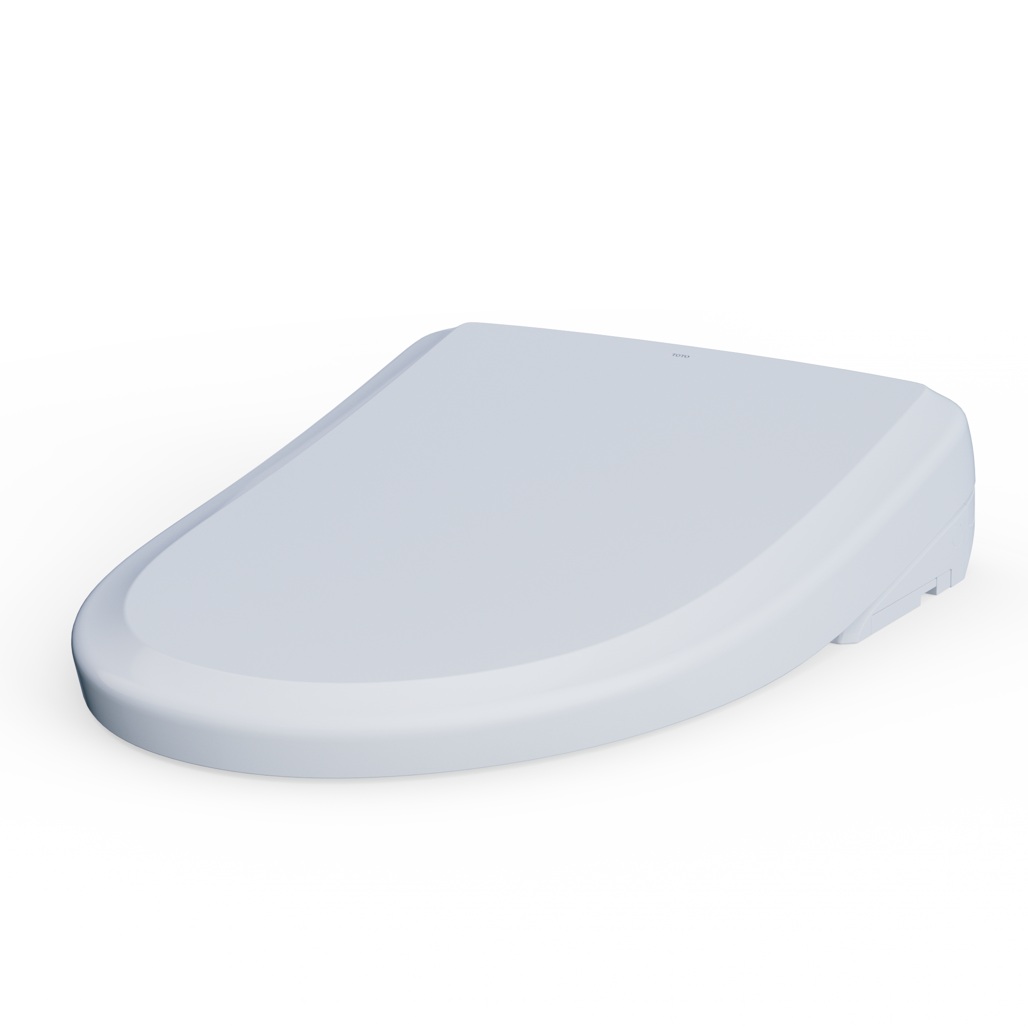 Alternate Image for TOTO S7 WASHLET+ Electronic Bidet Toilet Seat with EWATER+ Bowl and Wand Cleaning and Classic Lid, Elongated, Cotton White, Plastic, SW4724AT40#01