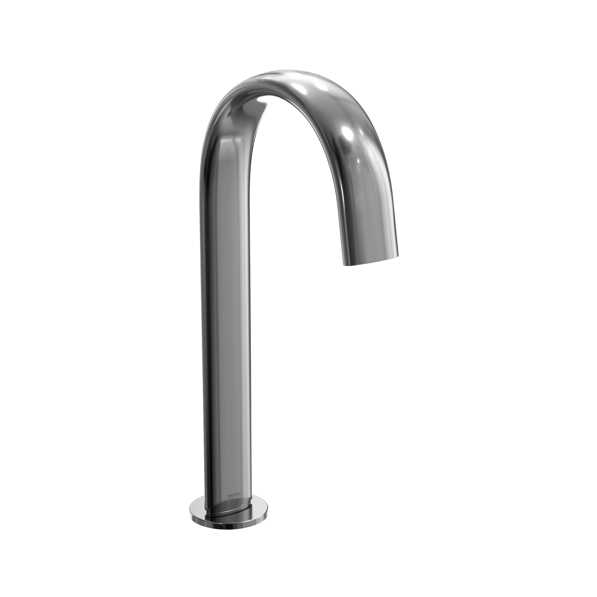 TOTO Gooseneck Vessel ECOPOWER 0.5 GPM Touchless Bathroom Faucet with Thermostatic Mixing Valve, 20 Second Continuous Flow, Polished Chrome, Brass, T24T53ET#CP