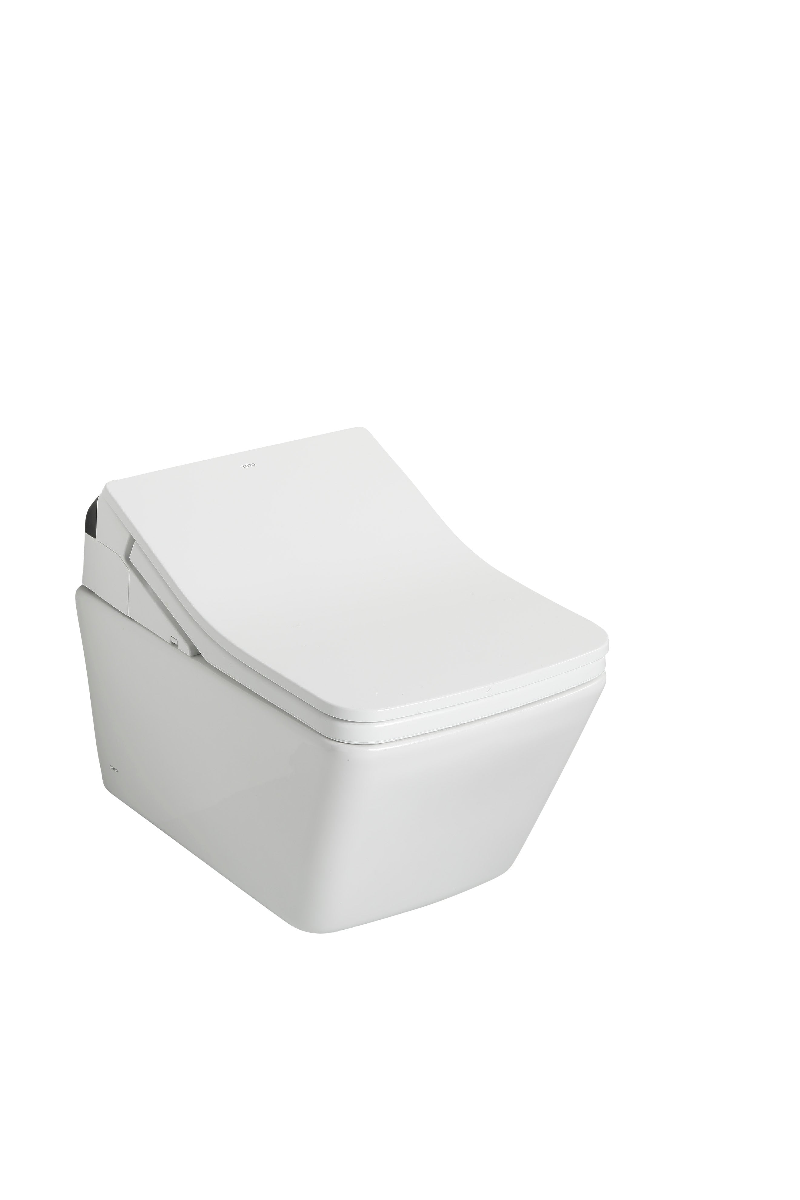 Alternate Image for TOTO WASHLET+ SP Wall-Hung Square-Shape Toilet with SX Bidet Seat and DuoFit In-Wall 1.28 and 0.9 GPF Dual-Flush Tank System, Matter Silver, Vitreous China|Steel|Plastic, Matte Silver, CWT4494049CMFG#MS