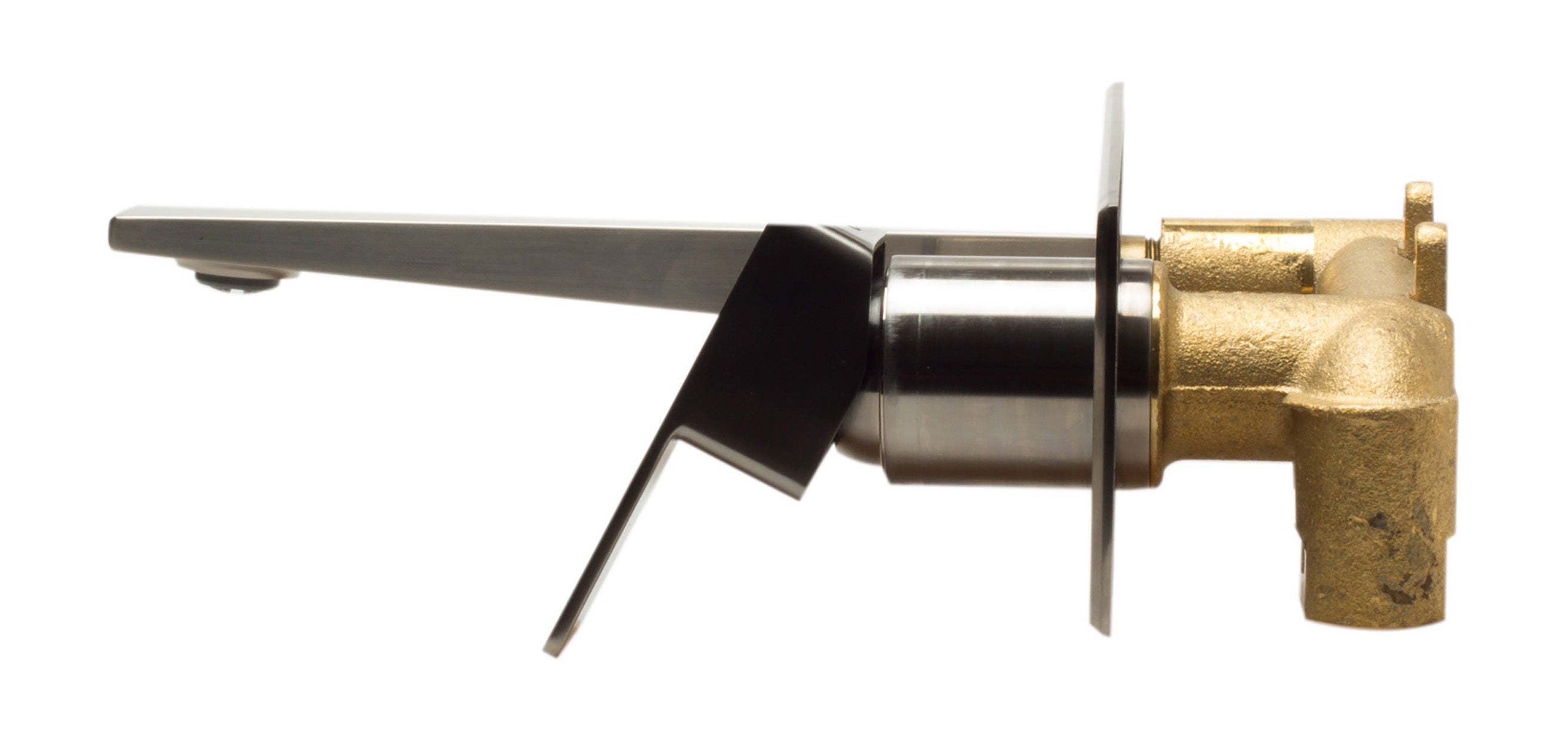 Alternate Image for ALFI Brushed Nickel Wall Mounted Bathroom Faucet, AB1472-BN