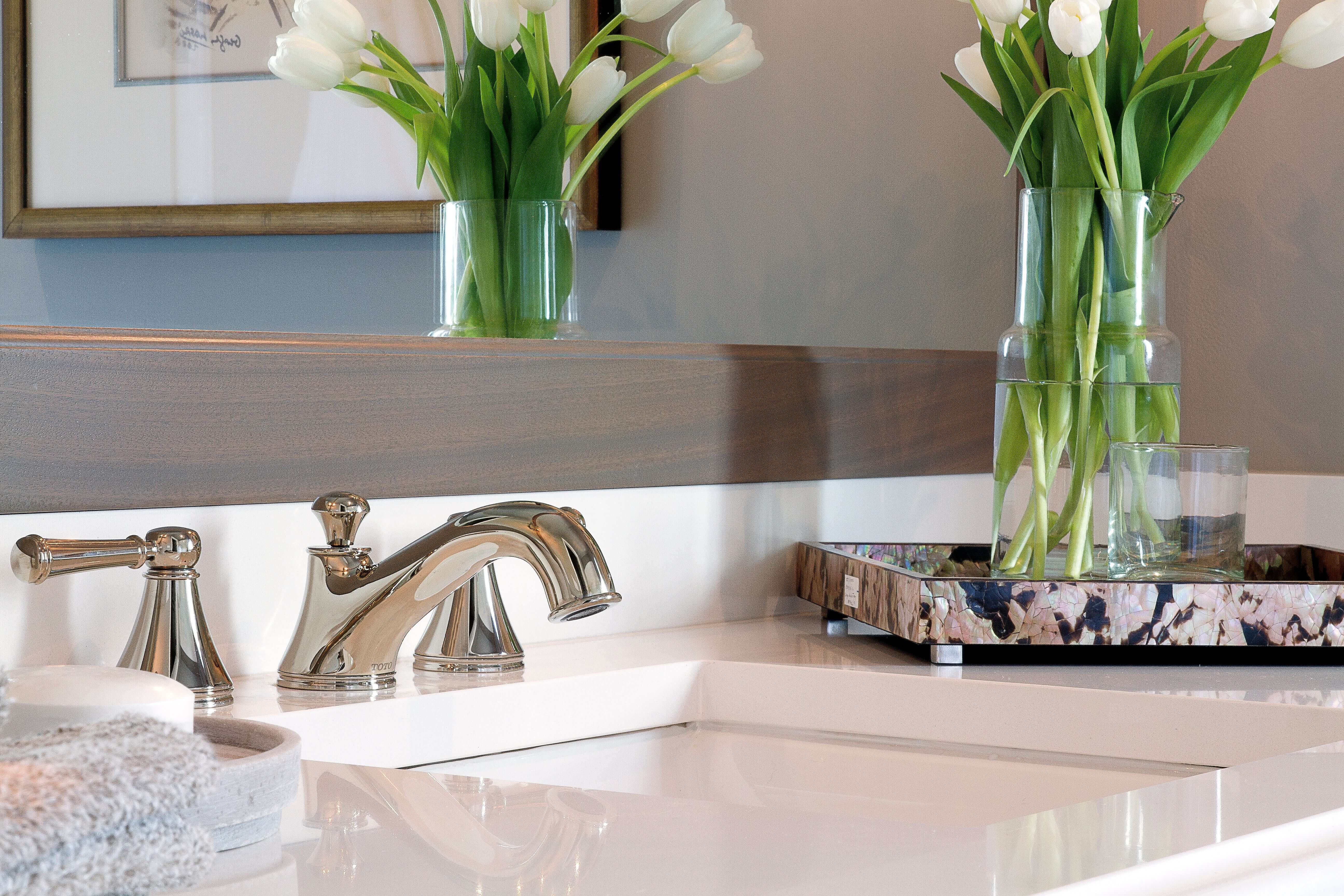 Alternate Image for TOTO Vivian Two Handle Widespread 1.2 GPM Bathroom Sink Faucet, Polished Chrome, Brass, TL220DD112#CP