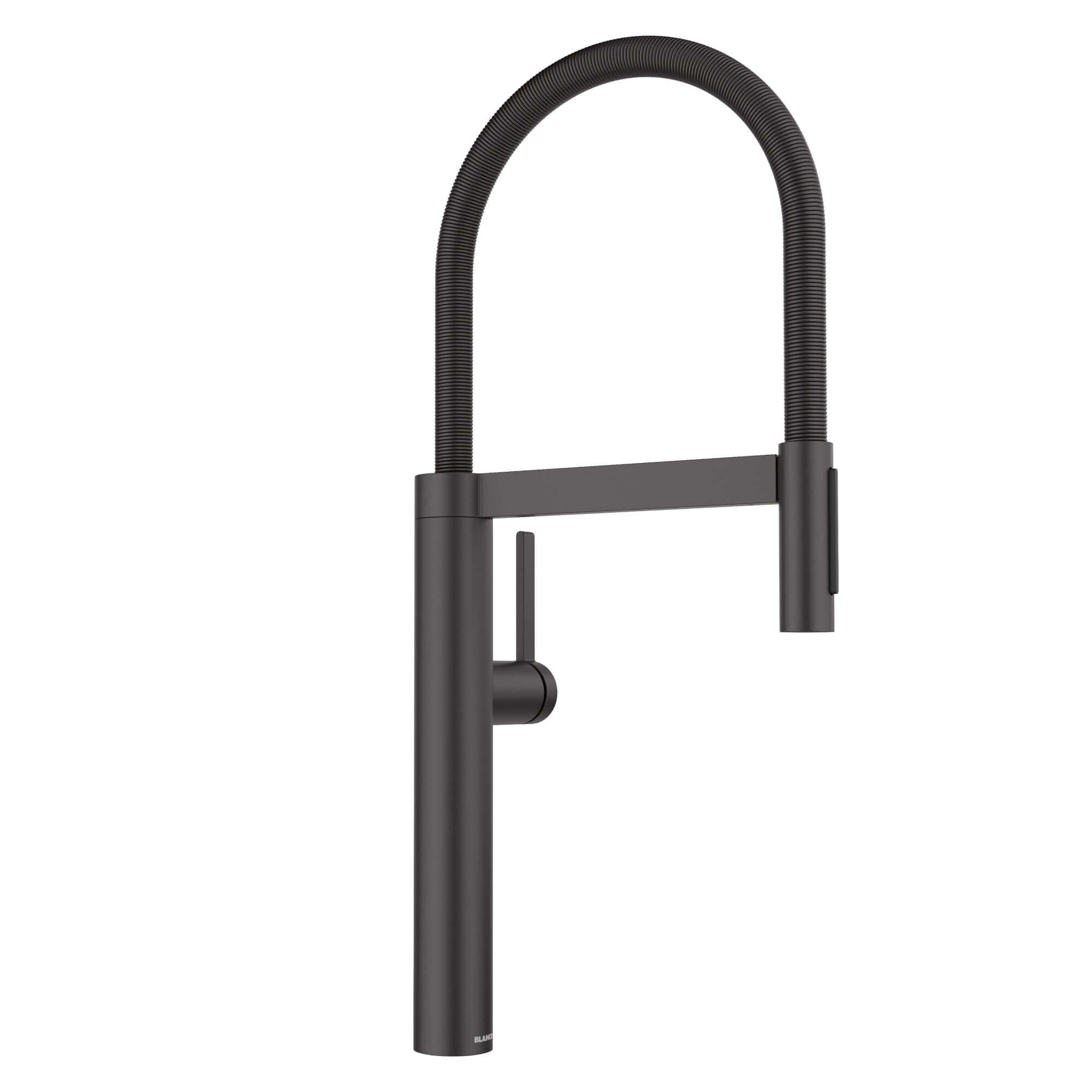 Alternate Image for Blanco Culina II Semi-Pro Pull-Down Dual-Spray Kitchen Faucet, Matte Black, 1.5 GPM, Brass, 527474