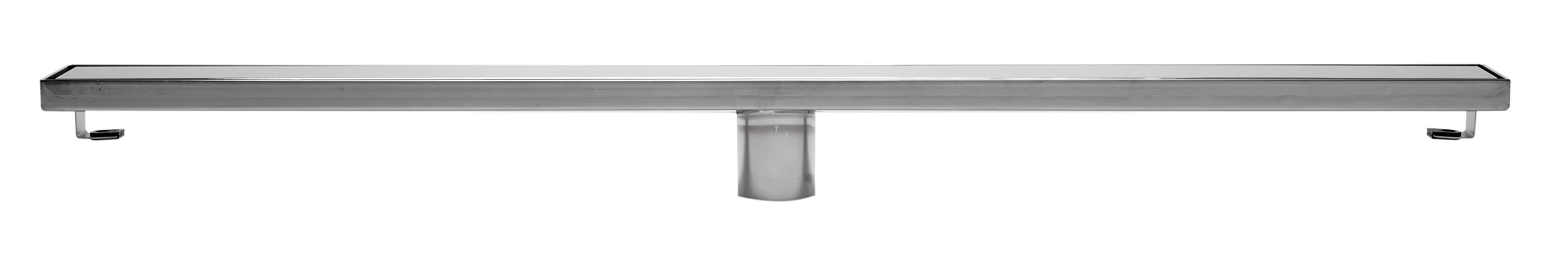 Alternate Image for ALFI brand ABLD36B-PSS 36" Modern Polished Stainless Steel Linear Shower Drain with Solid Cover