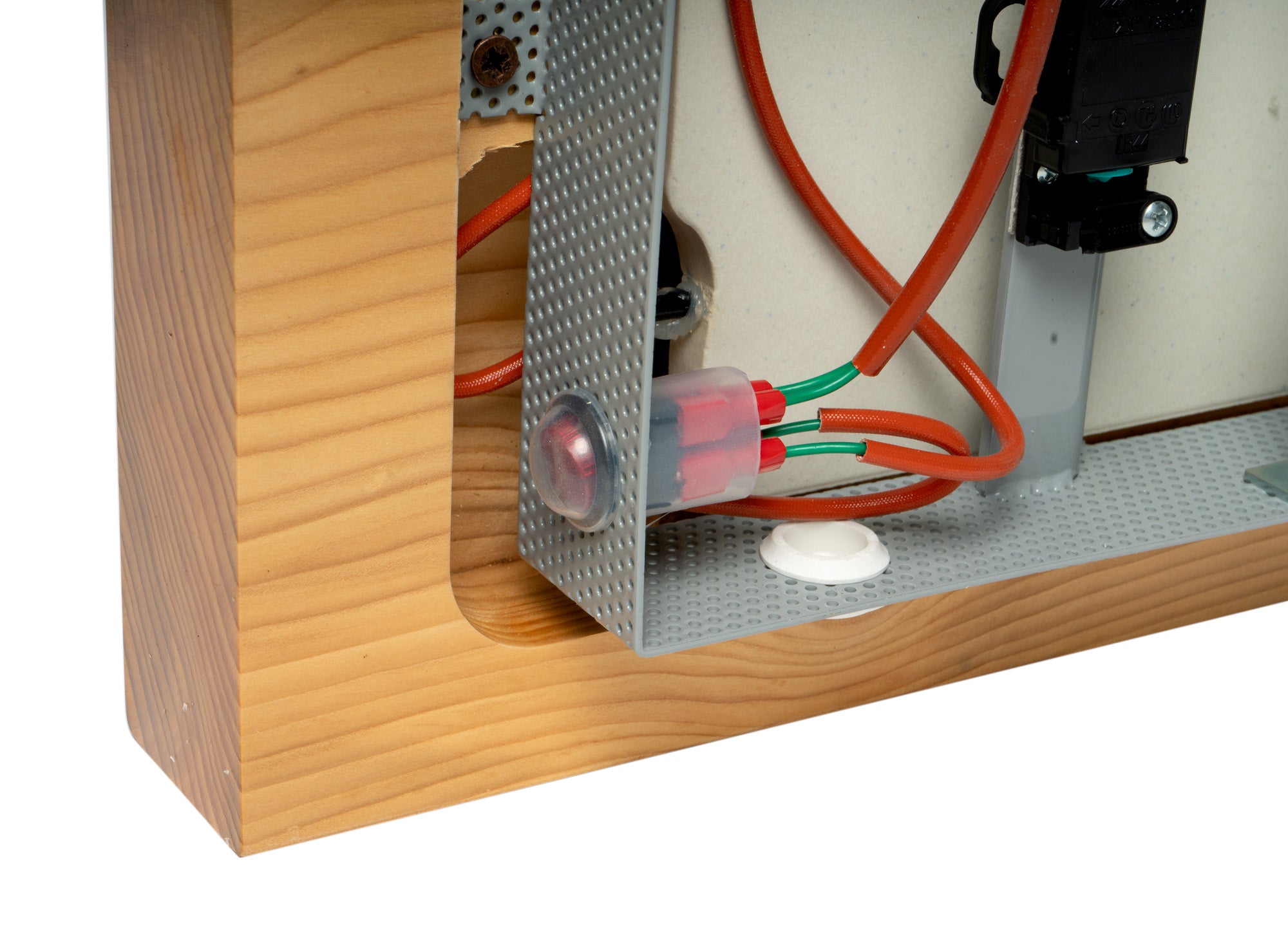 Alternate Image for ALFI brand ABTW3216H 32"x16" Live Edge Cedar Wood Towel Warmer, Natural Wood