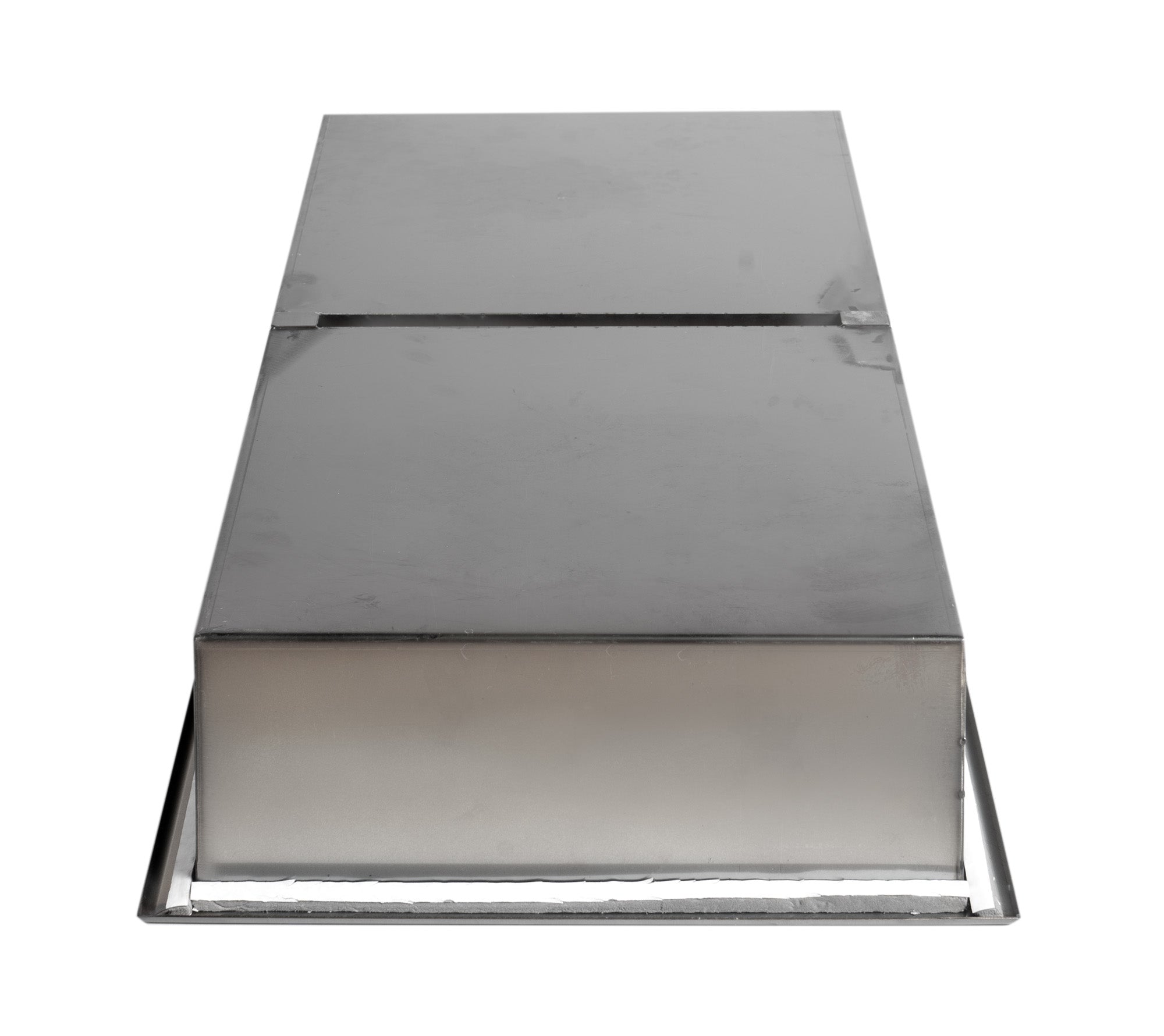 Alternate Image for ALFI brand ABNP1224-BB 12" x 24" Brushed Black PVD Stainless Steel Vertical Double Shelf Shower Niche, 20 Gauge