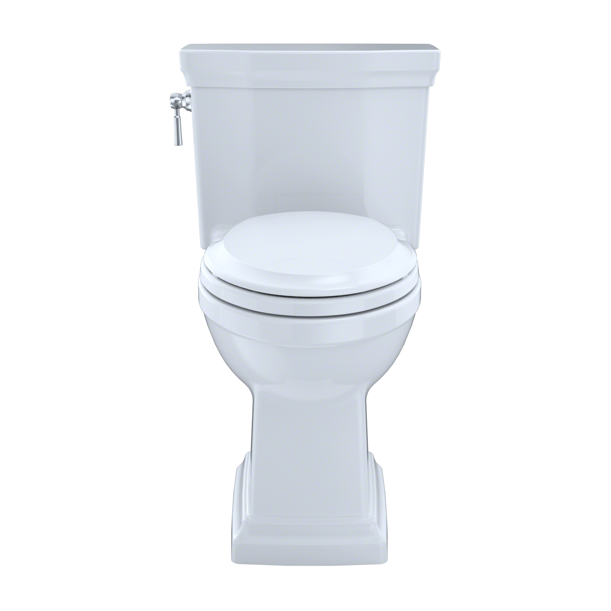 Alternate Image for TOTO Promenade II One-Piece Elongated 1.28 GPF Universal Height Toilet with CEFIONTECT, Bone, Vitreous China, MS814224CEFG#03