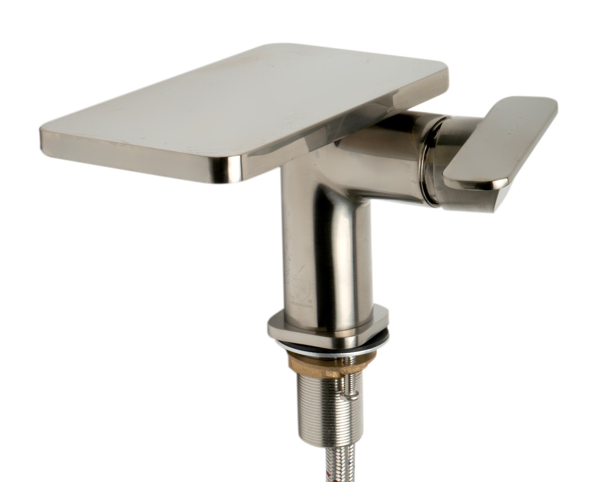 Alternative View of ALFI brand AB1882-BN Brushed Nickel Single-Lever Bathroom Faucet