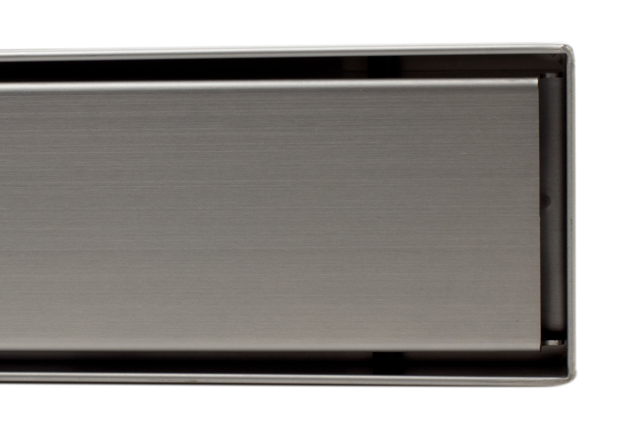 Alternate Image for ALFI brand ABLD32B-BSS 32" Modern Brushed Stainless Steel Linear Shower Drain with Solid Cover