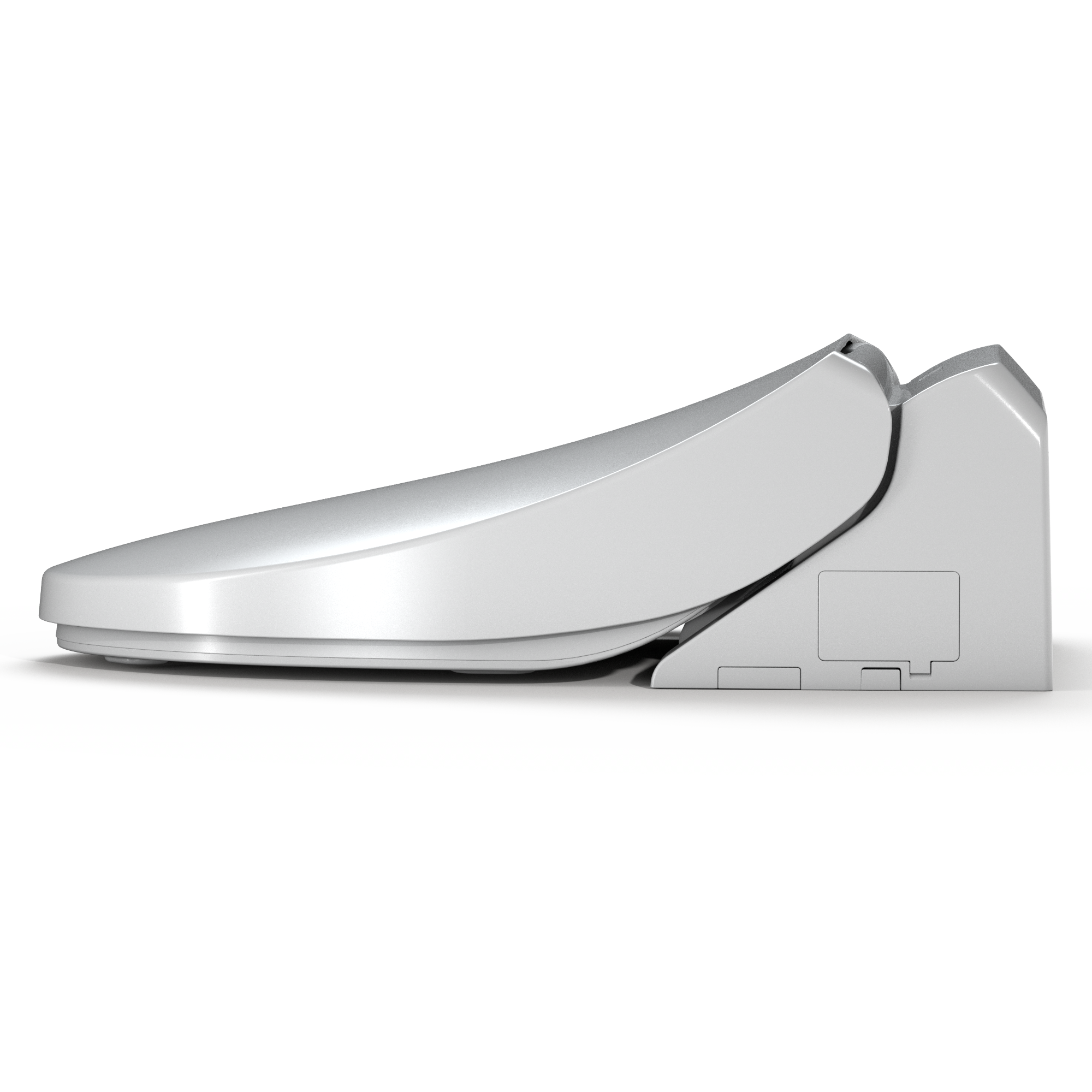 Alternate Image for TOTO WASHLET A2 Electronic Bidet Toilet Seat with Heated Seat and SoftClose Lid, Elongated, Cotton White, Plastic, SW3004#01