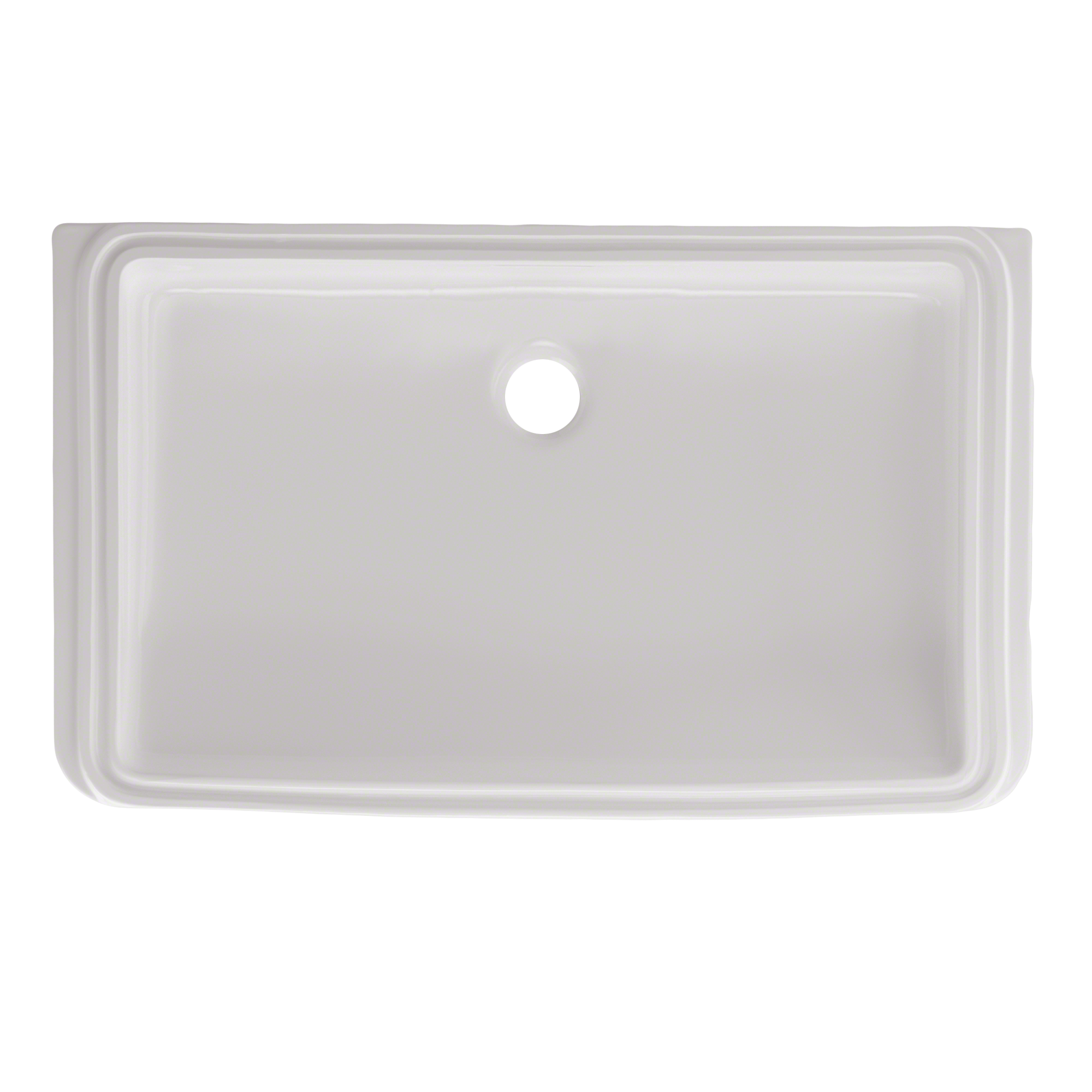TOTO Rectangular Undermount Bathroom Sink with CEFIONTECT, Colonial White, Vitreous China, LT191G#11