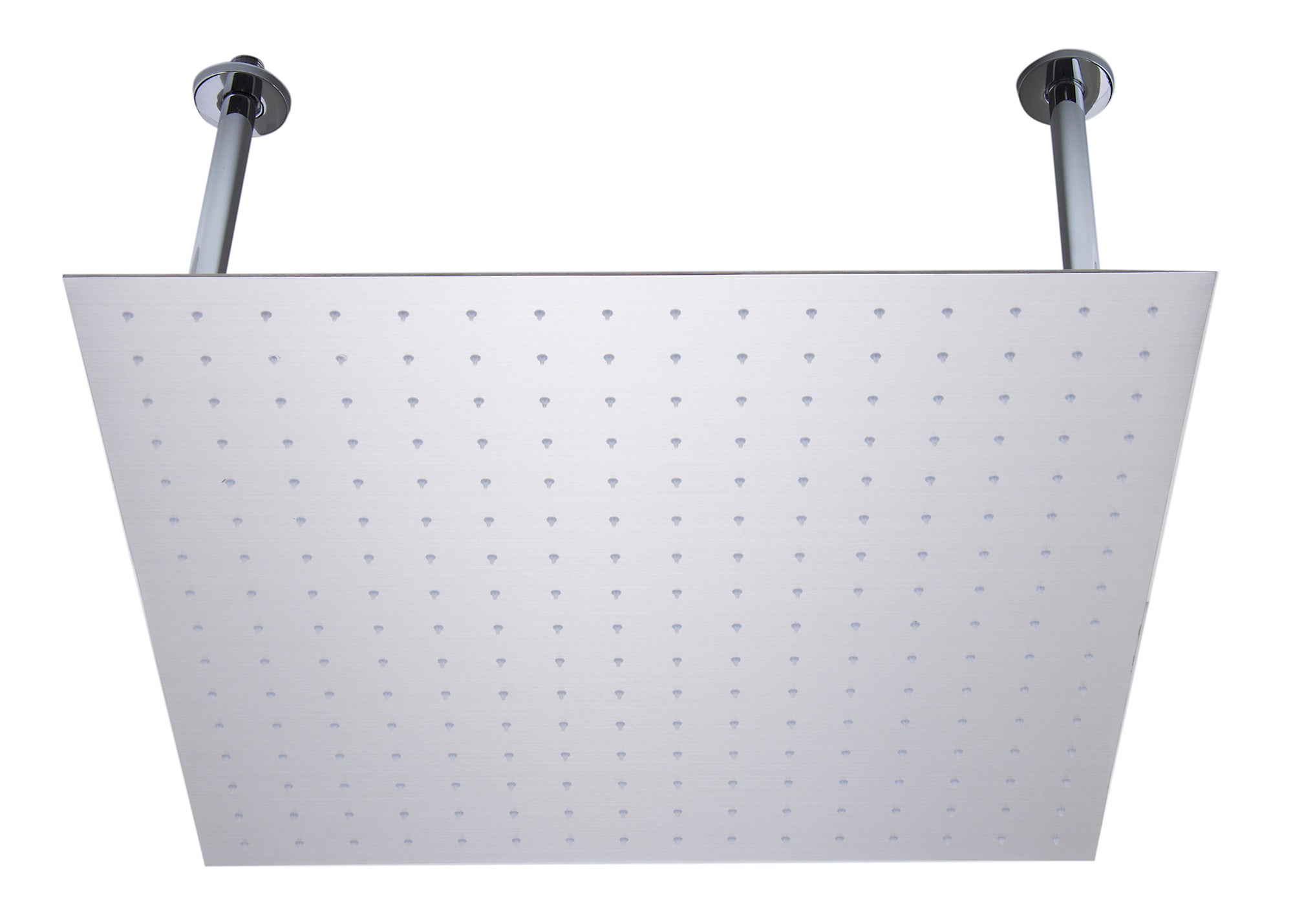 Alternate Image for ALFI brand RAIN24S-BSS 24" Square Brushed Solid Stainless Steel Ultra Thin Rain Shower Head