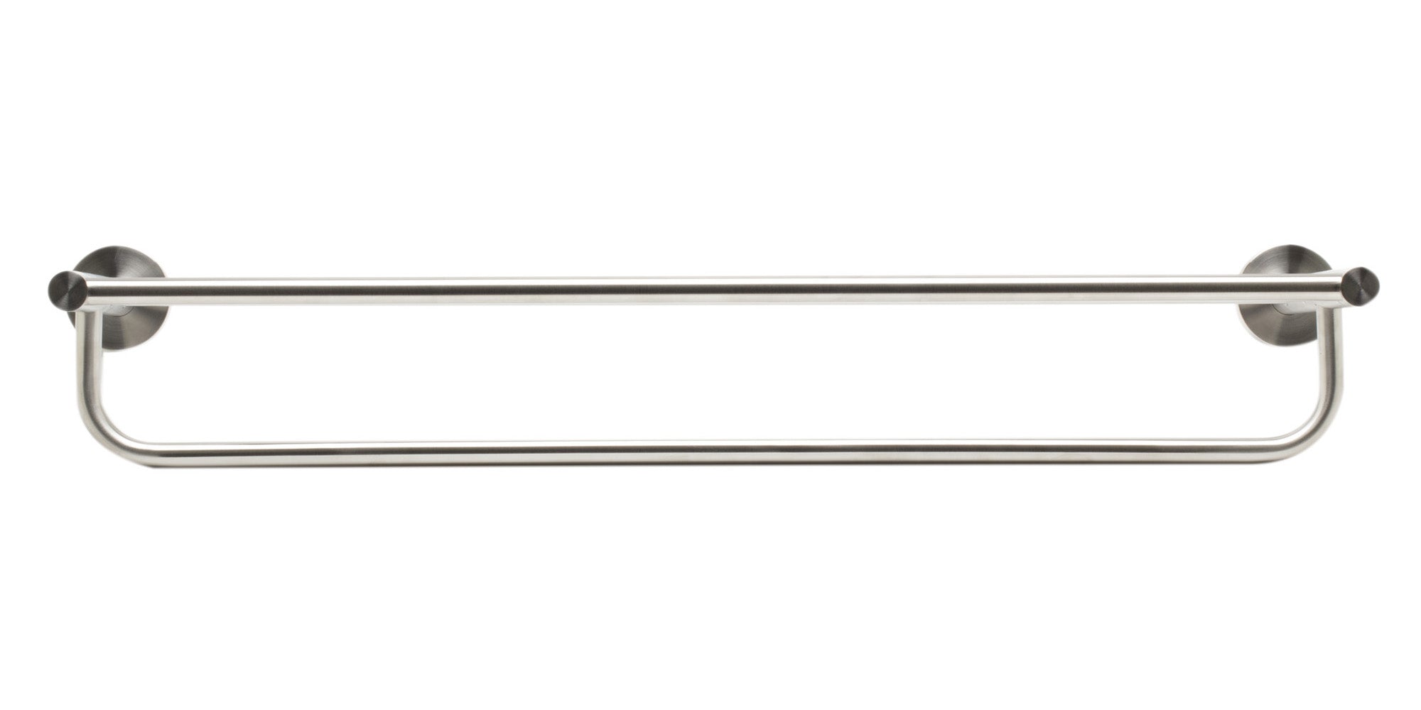 Alternate Image for ALFI brand AB9538-BN Brushed Nickel 26 inch Towel Bar & Shelf Bathroom Accessory, Brass