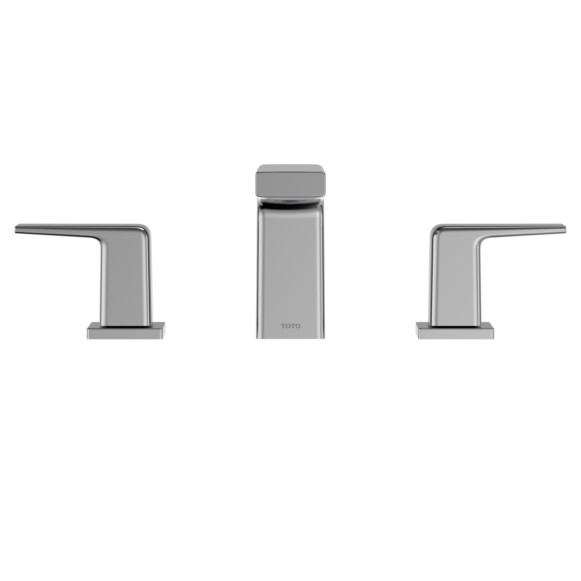 TOTO GB Two-Handle Deck-Mount Roman Tub Filler Trim, Polished Chrome, Brass, TBG10201U#CP