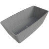 Alternate Image for ALFI brand 71" Concrete Free Standing Rectangle Bathtub, Gray Matte, ABCO71TUB