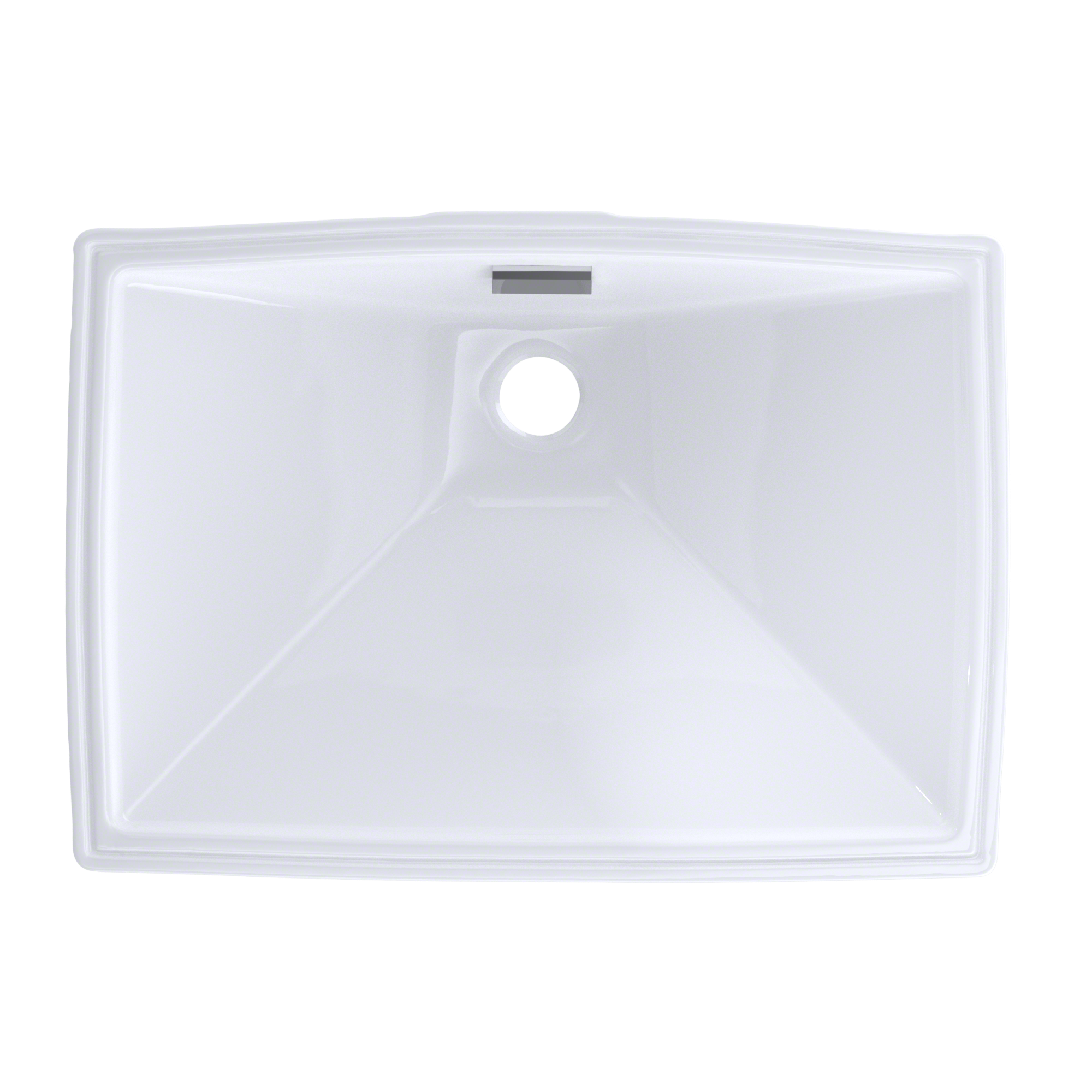 TOTO Lloyd Rectangular Undermount Bathroom Sink, Cotton White, Vitreous China, LT931#01