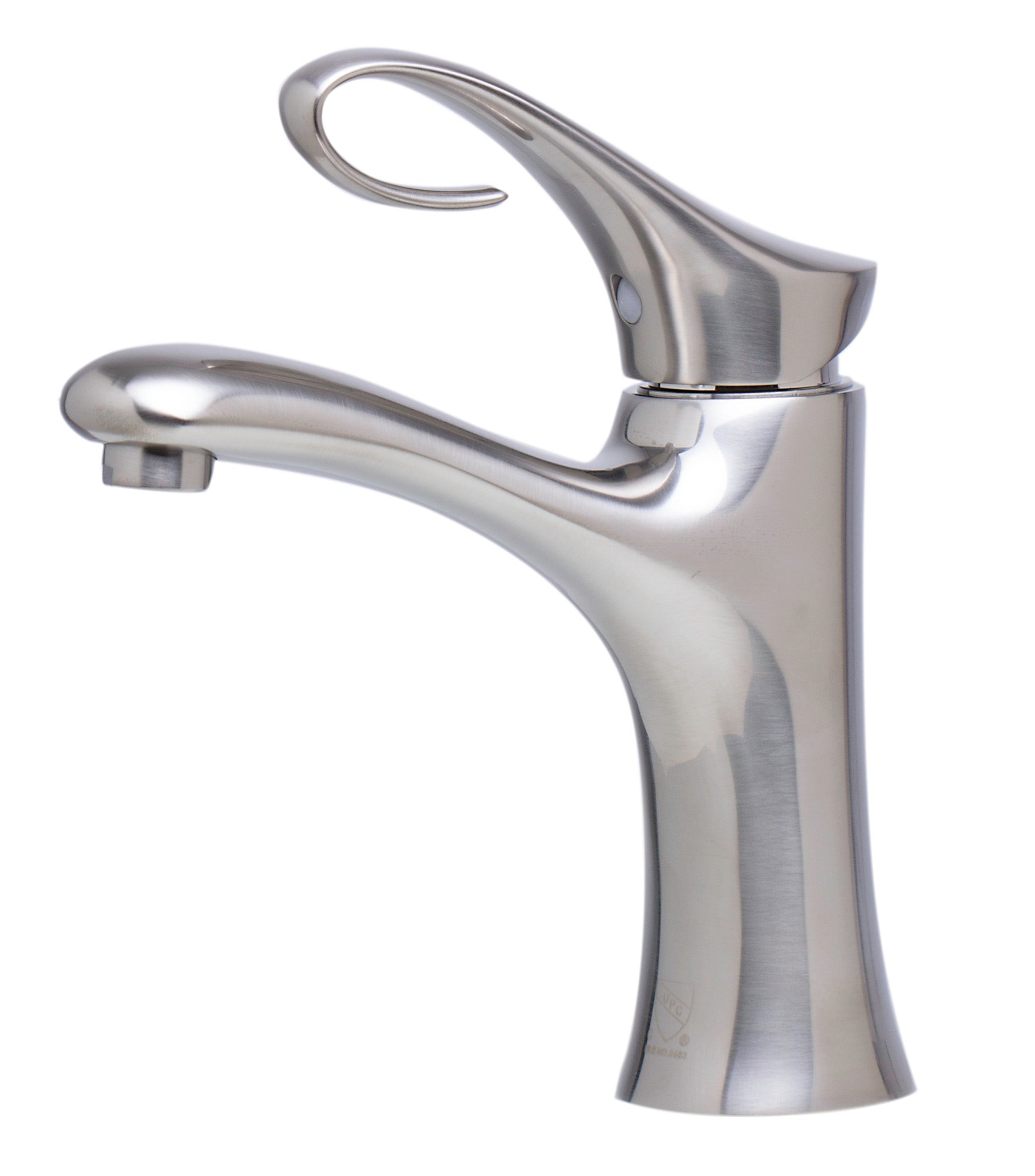 Alternative View of ALFI Brushed Nickel Single Lever Bathroom Faucet, AB1295-BN