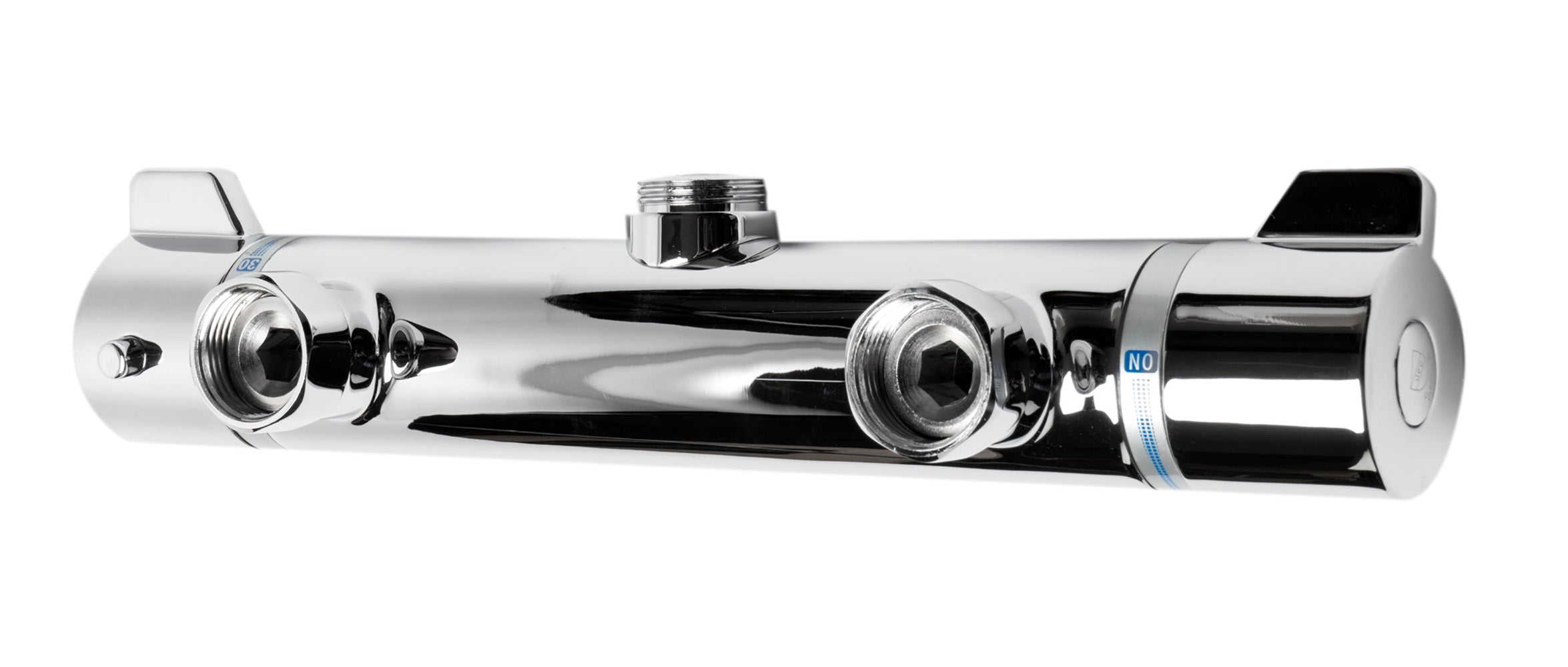 Alternative View of ALFI brand AB2867-PC Polished Chrome Round Style Thermostatic Exposed Shower Set, Brass