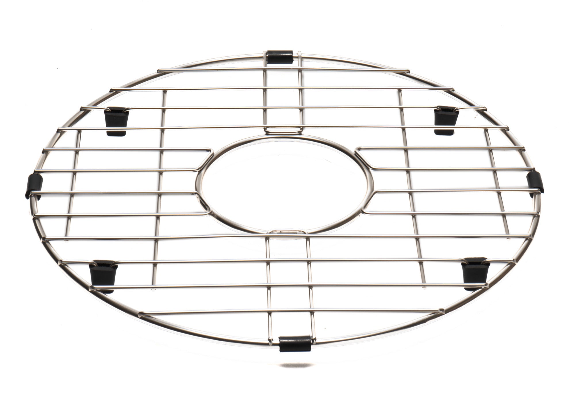 Alternate Image for ALFI brand Grey, ABGR18R Round Stainless Steel Grid for ABF1818R