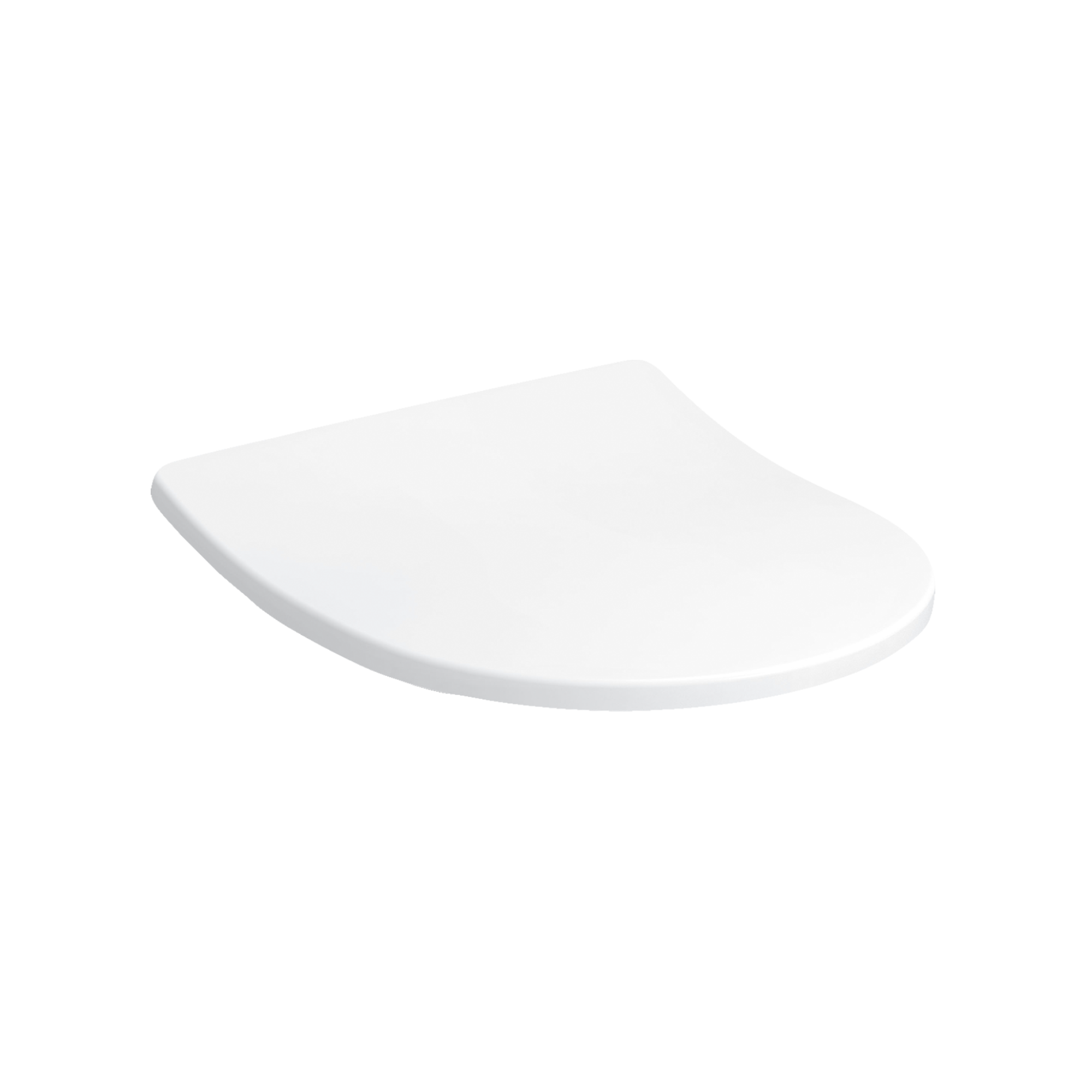TOTO RP Compact SoftClose Non Slamming, Slow Close Elongated Toilet Seat and Lid, Cotton White, Plastic, SS227#01