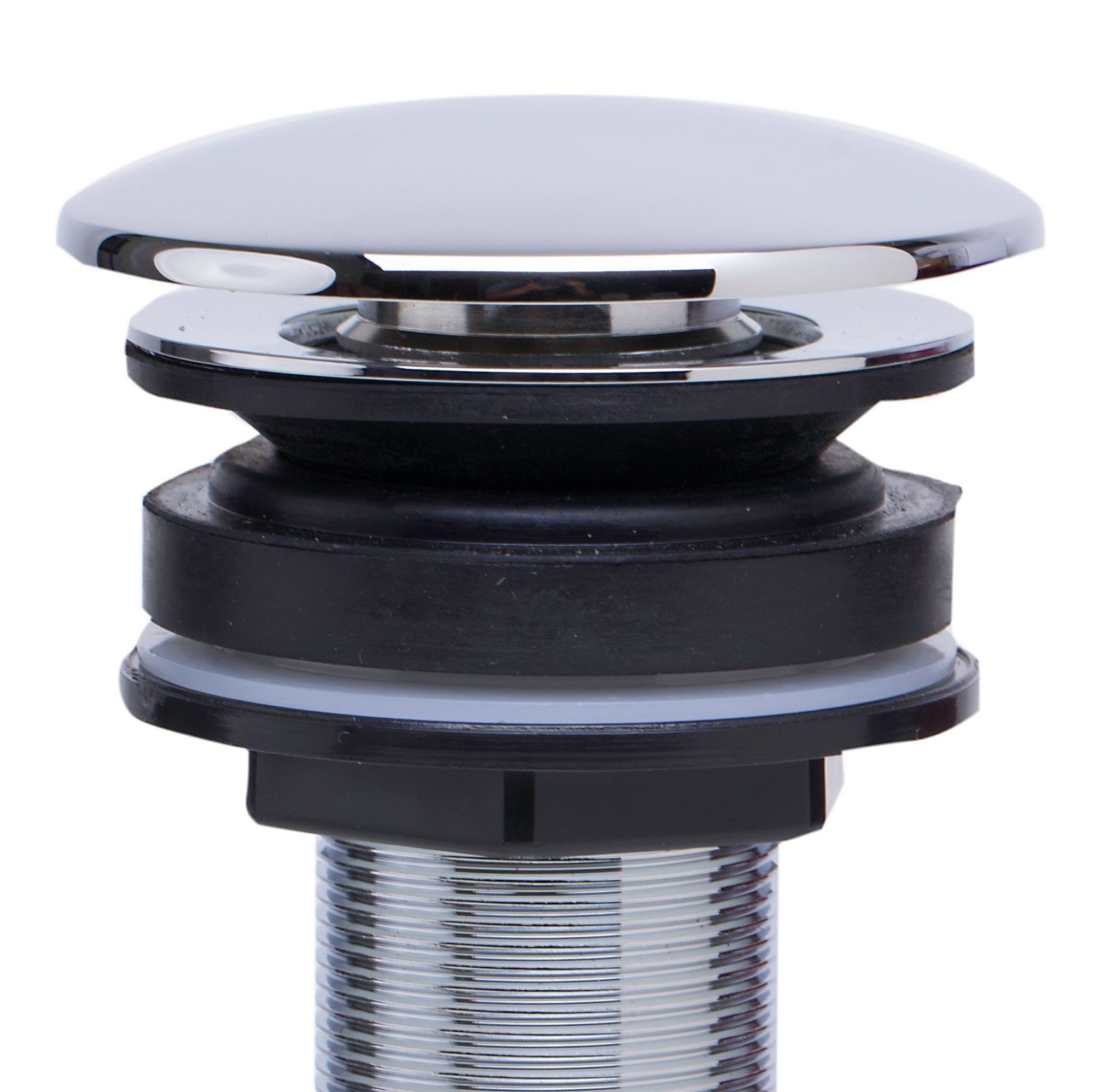 Alternate Image for ALFI Polished Chrome Pop Up Drain for Bathroom Sink without Overflow, AB9055-PC