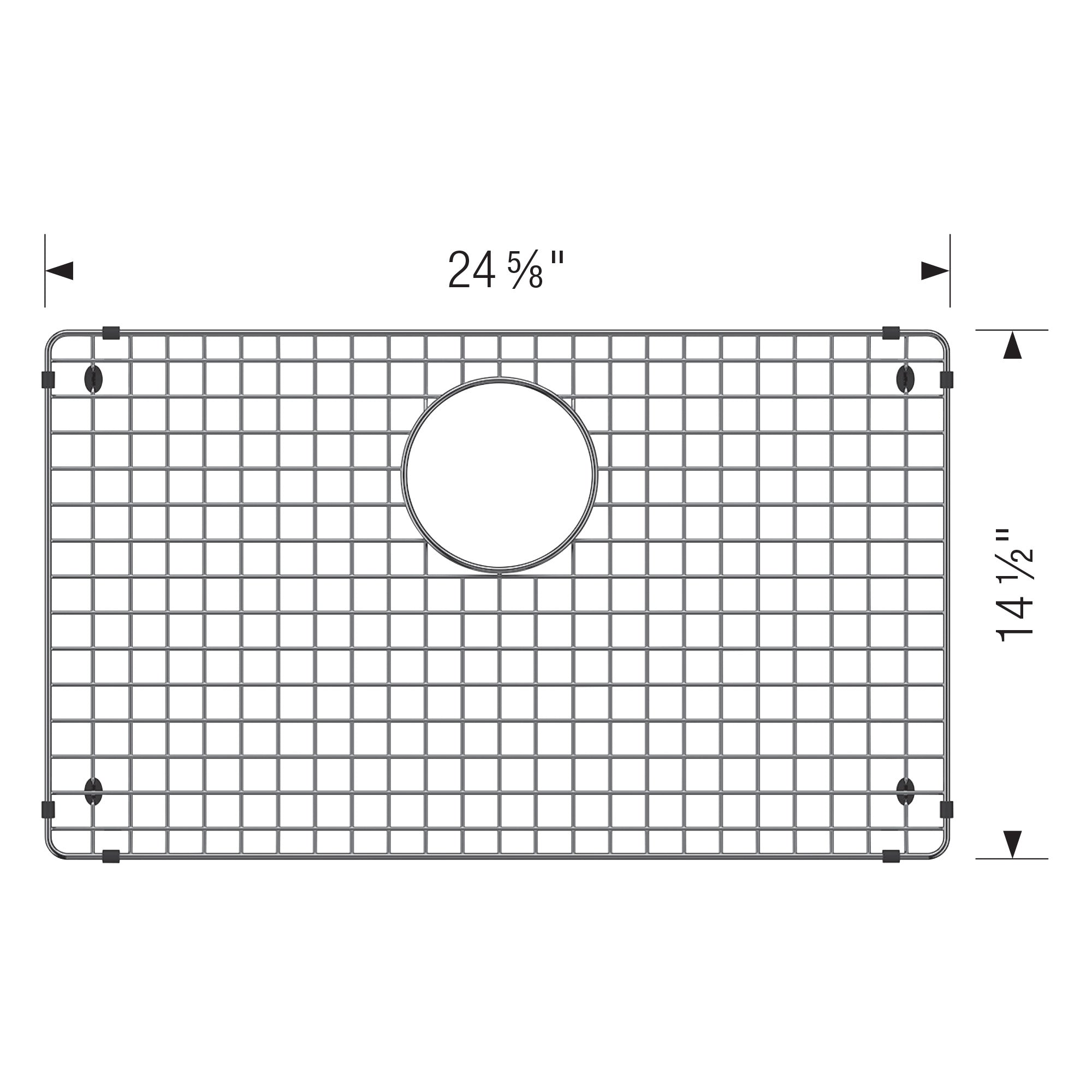 Alternate Image for Blanco Stainless Steel Sink Grid for Quatrus 28" Sink, 203999
