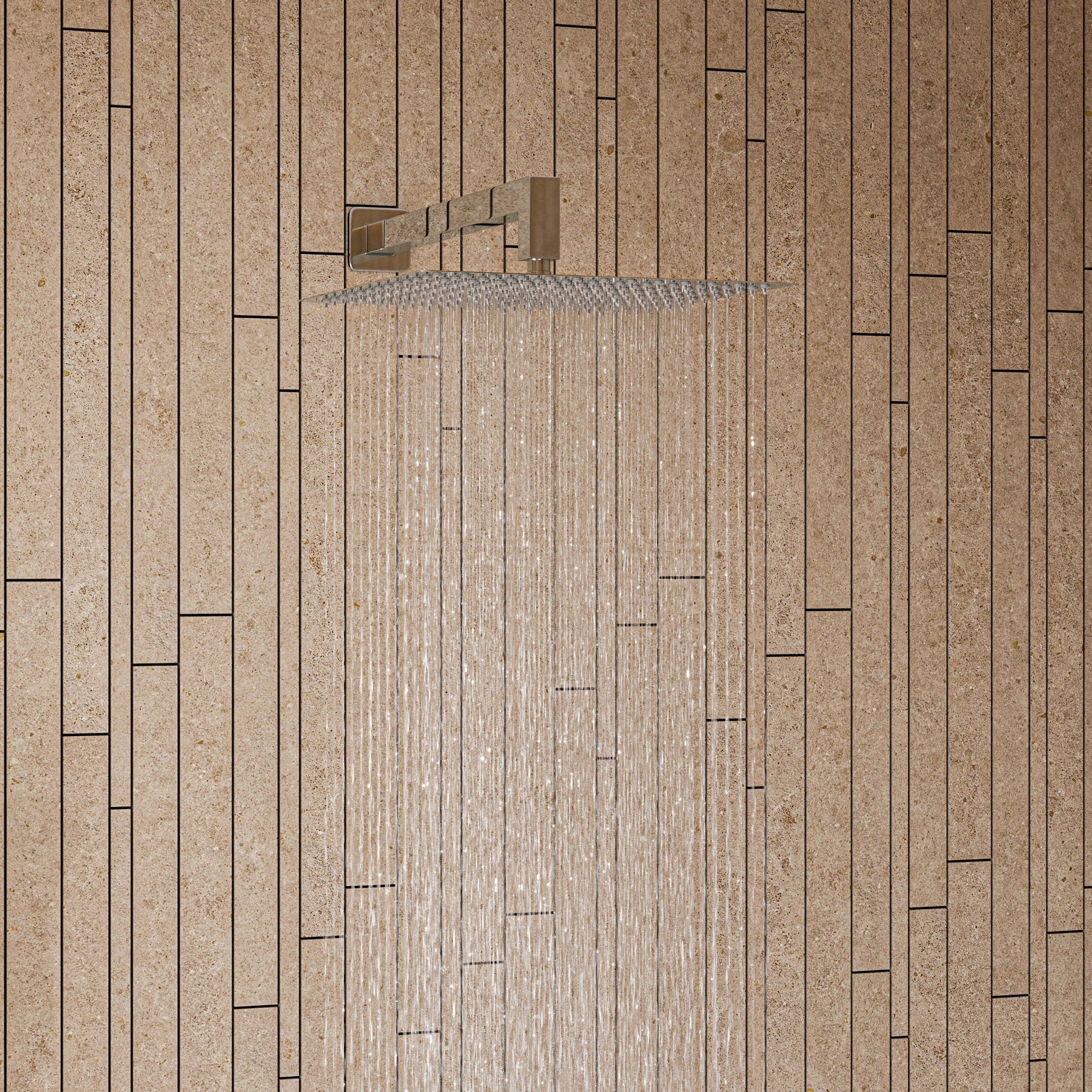 Alternative View of ALFI brand RAIN12S-PSS Solid Polished Stainless Steel 12" Square Ultra Thin Rain Shower Head