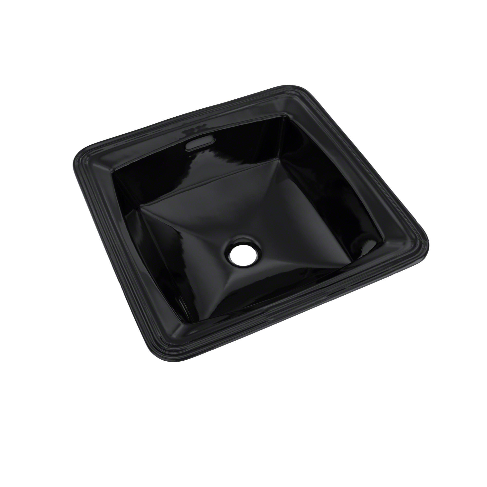 TOTO Connelly Square Undermount Bathroom Sink, Ebony, Vitreous China, LT491#51