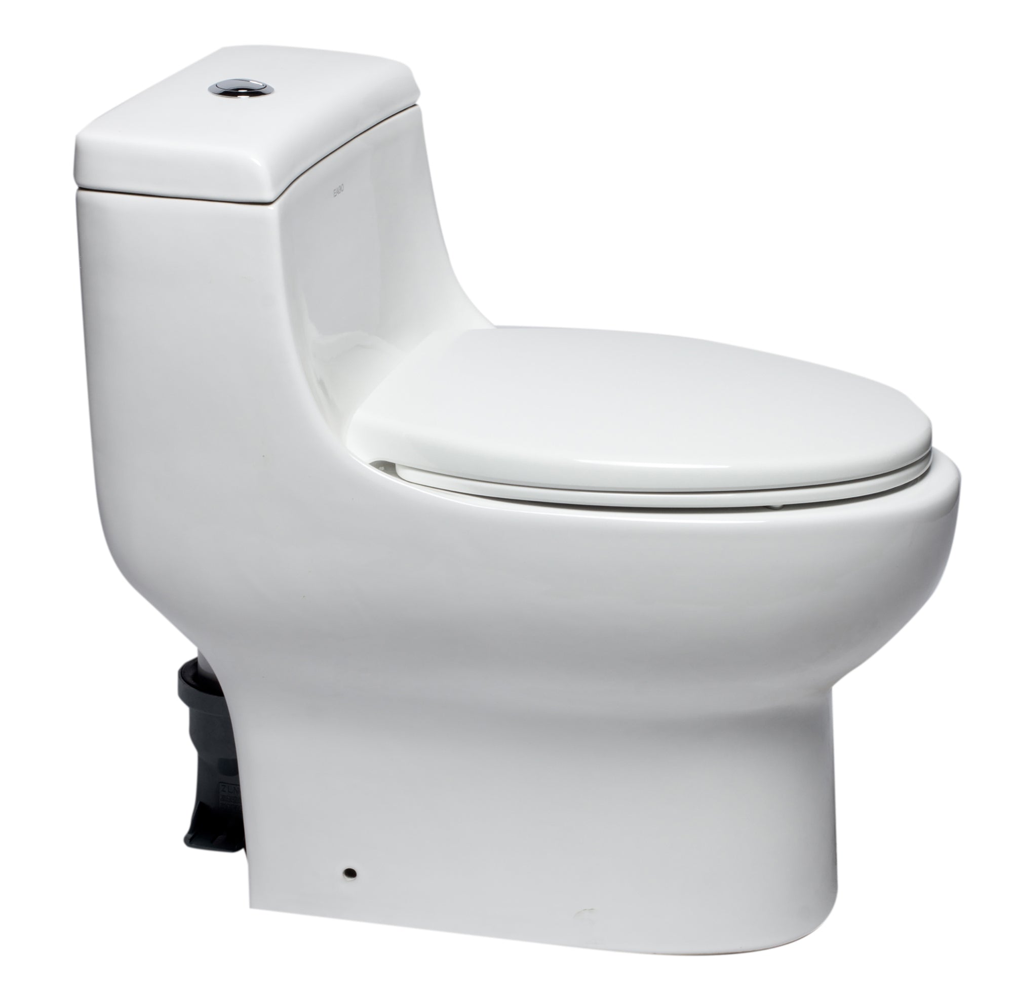 Alternate Image for EAGO Plastic, White, R-358SEAT Replacement Soft Closing Toilet Seat for TB358