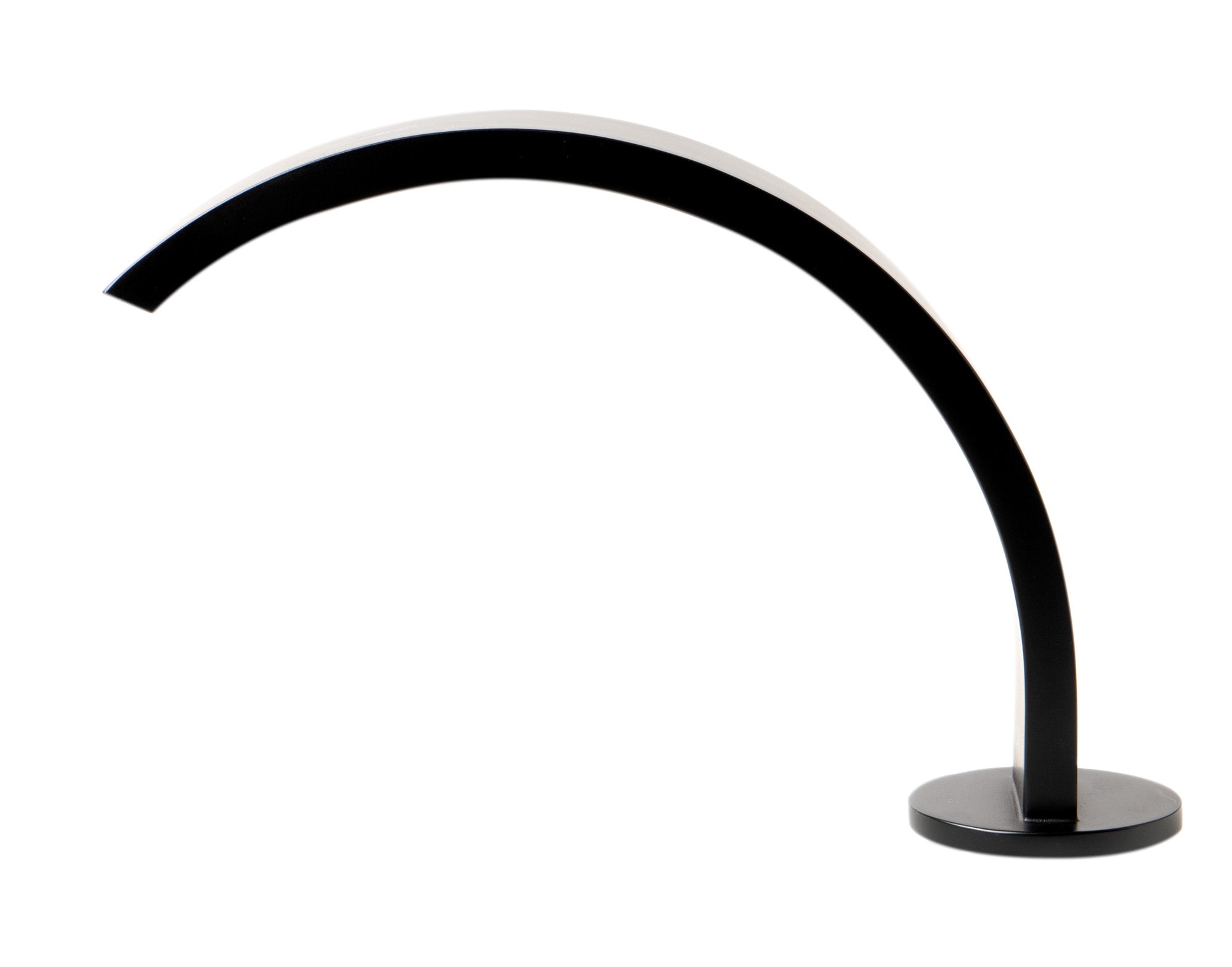 Alternate Image for ALFI brand 1.2 GPM Cube Curved Spout Bathroom Faucet, Modern, Black Matte, AB1326-BM