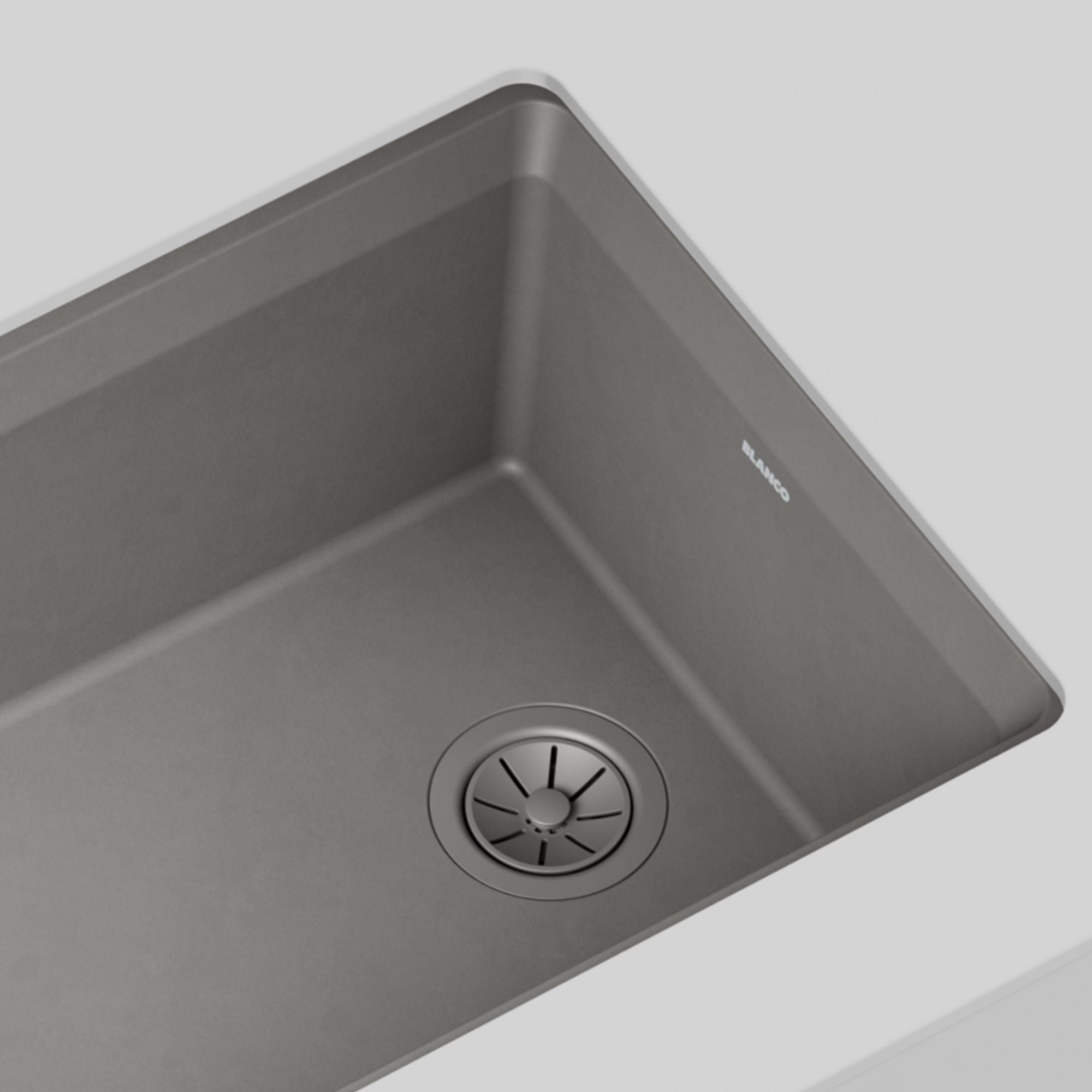 Blanco Essential Silgranit Color-Matched 3.5" Basket Strainer Drain with Turn-to-Close Design Product Image
