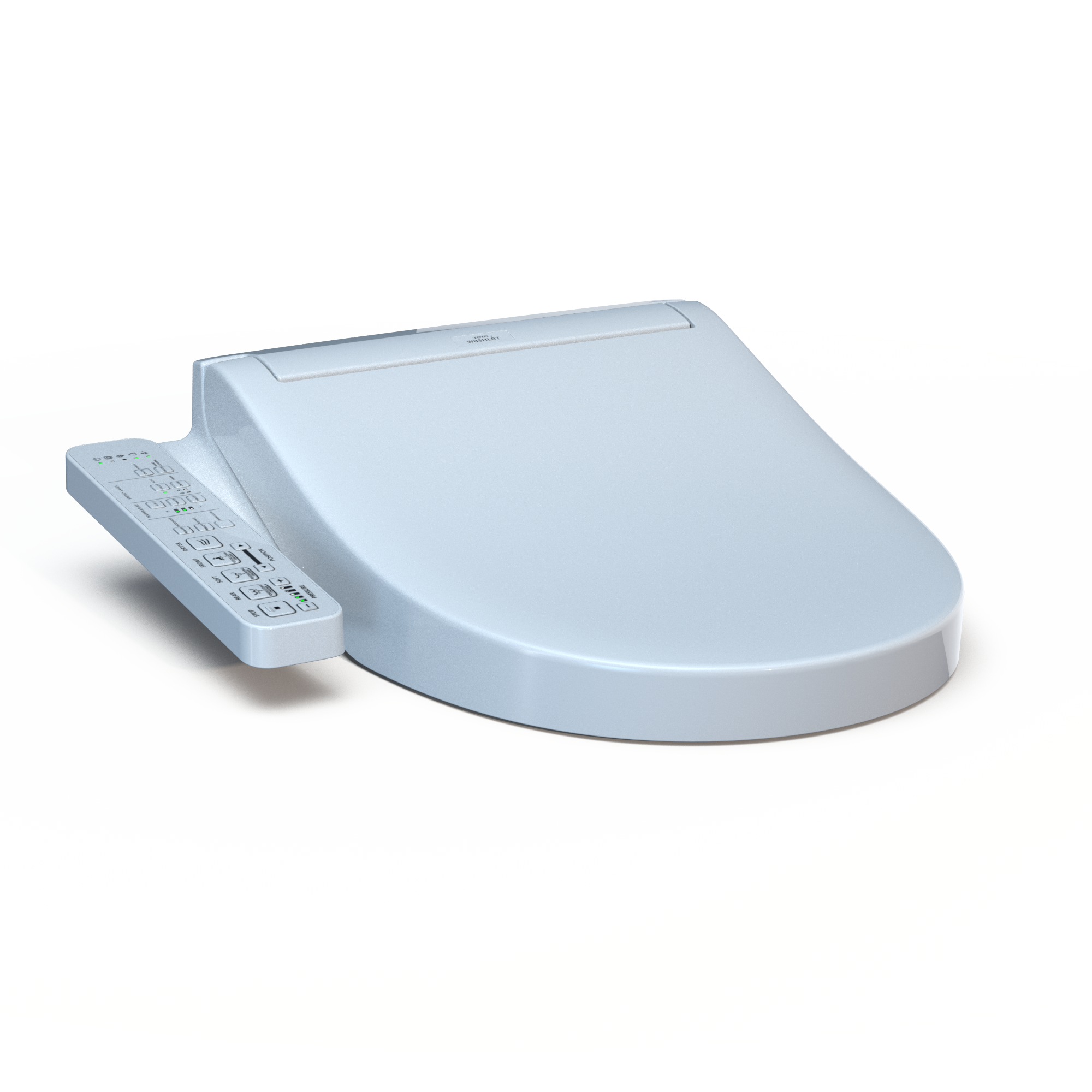 TOTO WASHLET C2 Electronic Bidet Toilet Seat with PREMIST and EWATER+ Wand Cleaning, Round, Cotton White, Plastic, SW3073#01