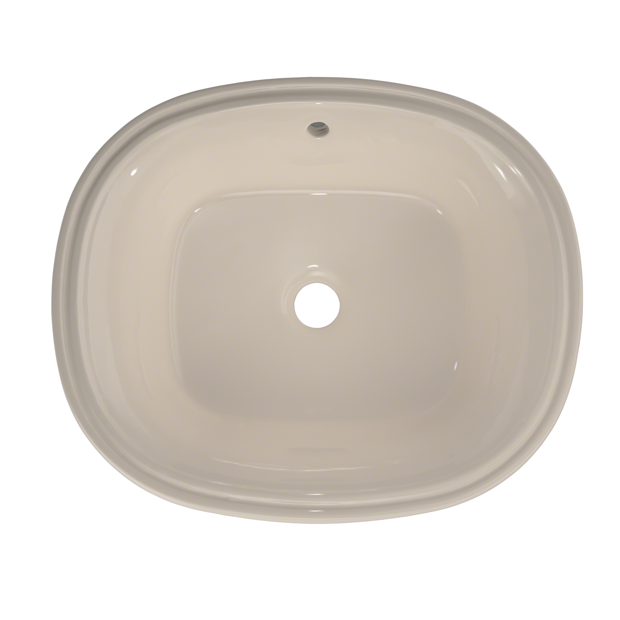 Alternate Image for TOTO Maris 17-5/8" x 14-9/16" Oval Undermount Bathroom Sink with CEFIONTECT, Bone, Vitreous China, LT483G#03