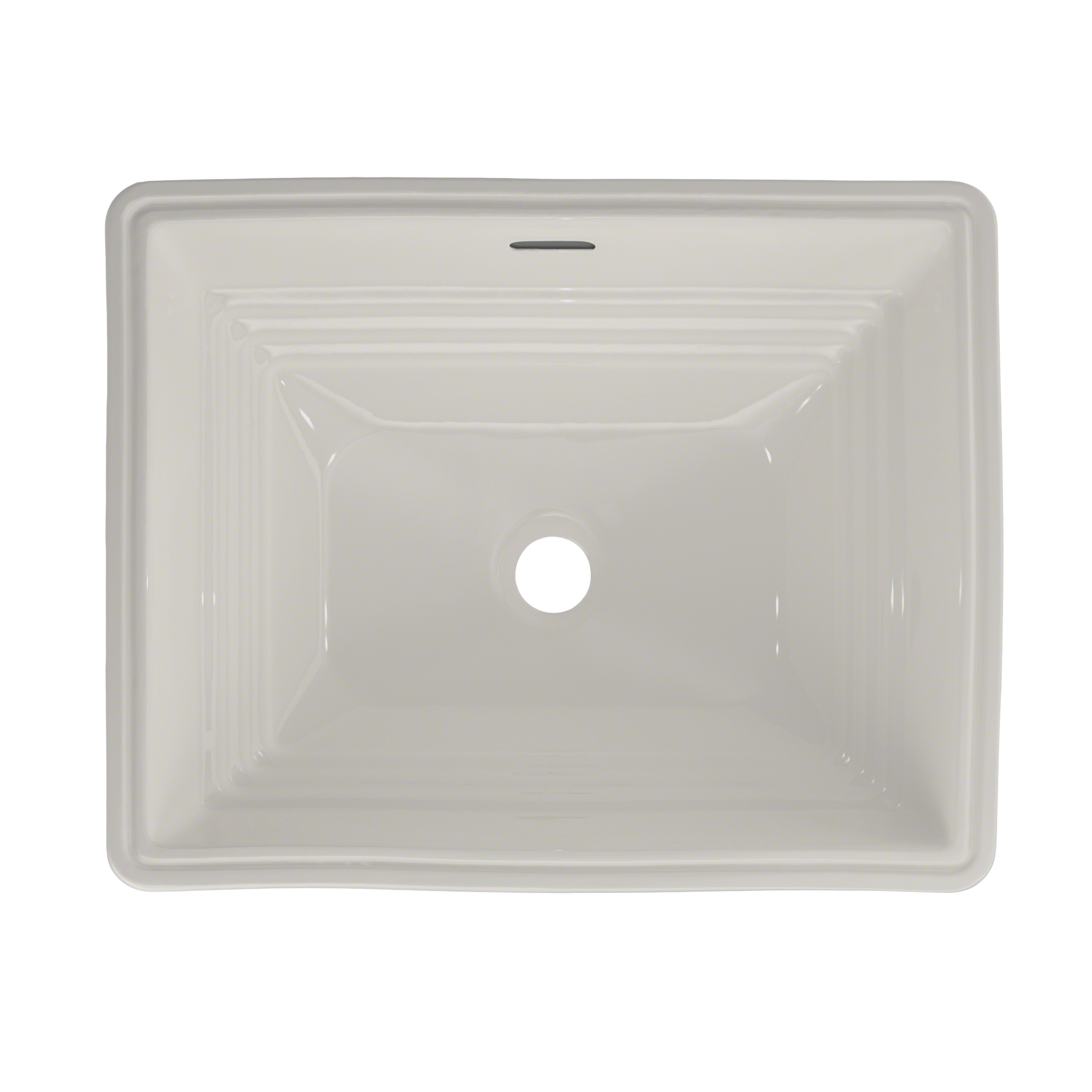 TOTO Promenade Rectangular Undermount Bathroom Sink, Colonial White, Vitreous China, LT533#11