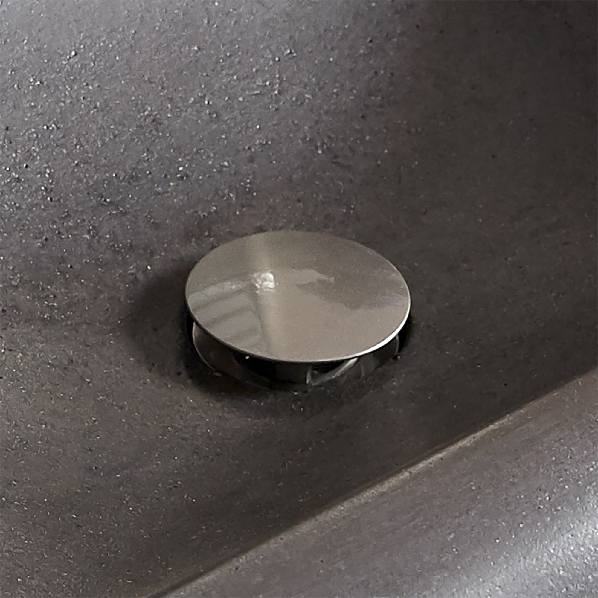 Native Trails 1.5" Dome Drain in Brushed Nickel, DR120-BN