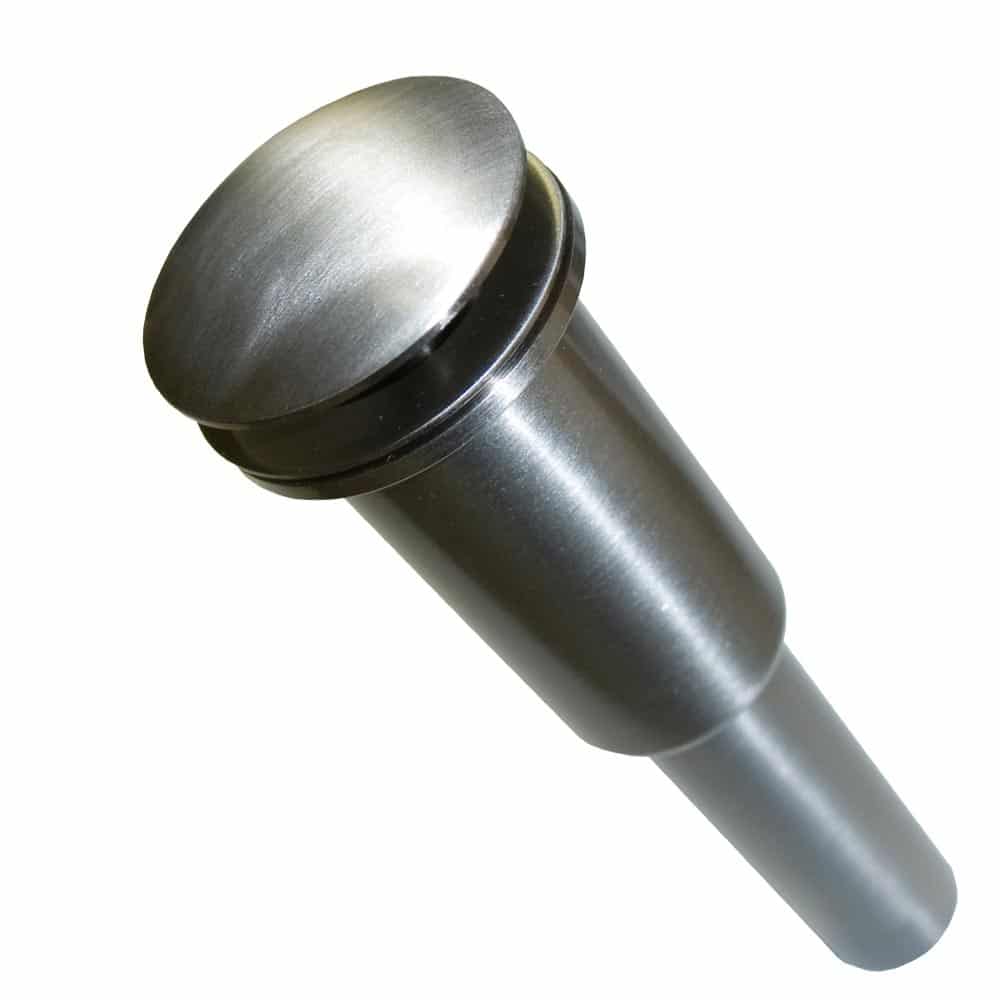 Native Trails 1.5" Dome Drain in Brushed Nickel, DR120-BN