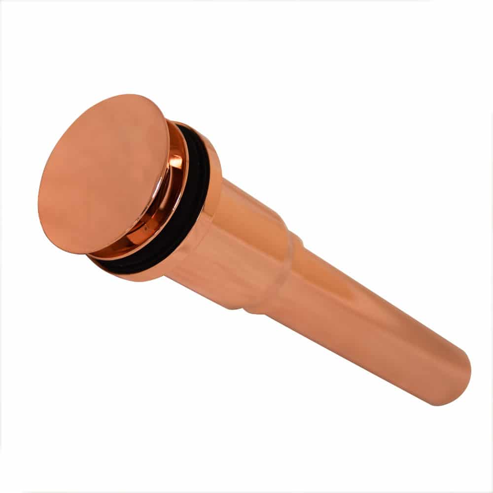 Native Trails 1.5" Dome Drain in Polished Copper, DR120-PC