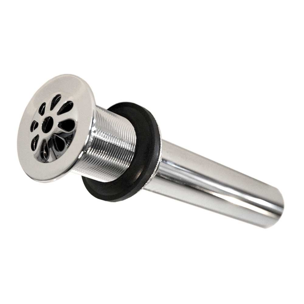 Native Trails 1.5" Teardrop Drain in Polished Nickel, DR150-PN