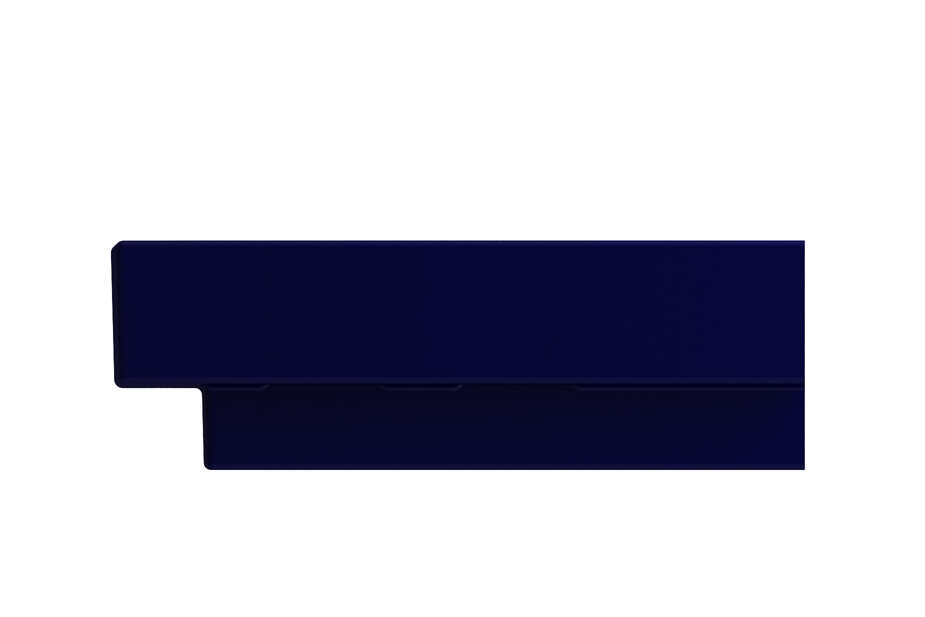 Alternate Image for BOCCHI Scala 19" Square Wallmount Fireclay Bathroom Sink, Sapphire Blue, Single Faucet Hole, 1076-010-0126