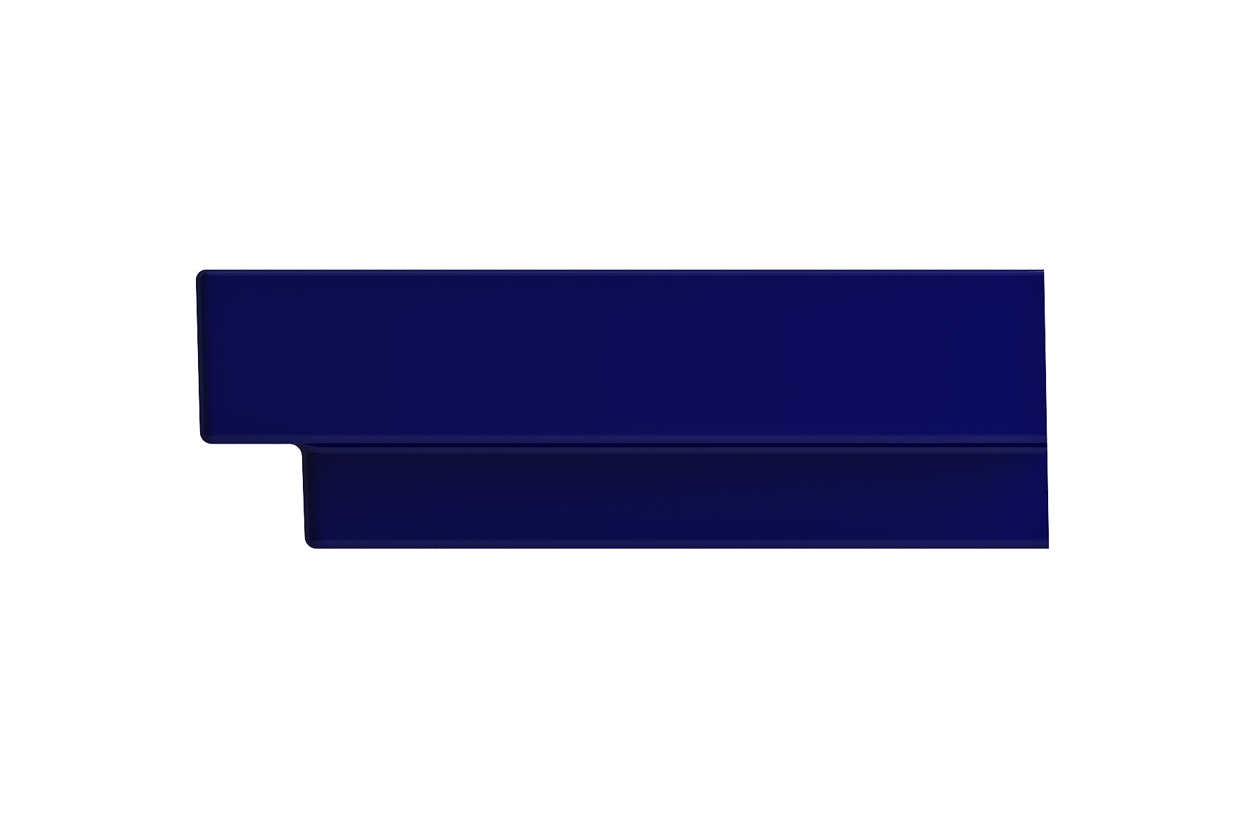 Alternate Image for BOCCHI Scala 32" Rectangle Wallmount Fireclay Bathroom Sink, Sapphire Blue, 3 Faucet Hole, 1078-010-0127