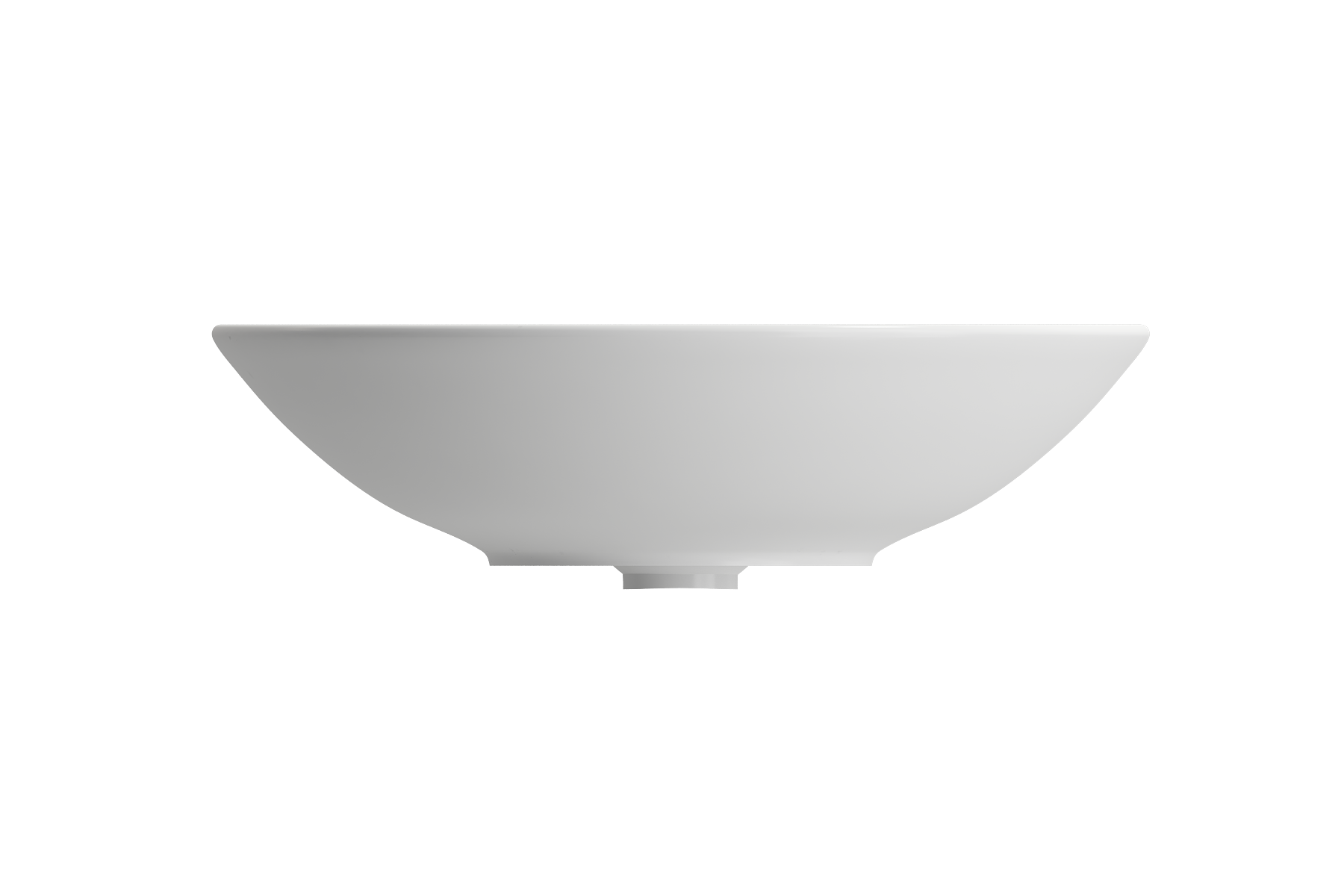Alternate Image for BOCCHI Venezia 16" Round Vessel Fireclay Bathroom Sink, Matte White, 1120-002-0125