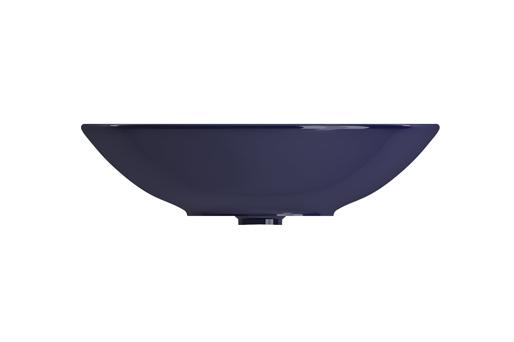 Alternate Image for BOCCHI Venezia 16" Round Vessel Fireclay Bathroom Sink, Sapphire Blue, 1120-010-0125