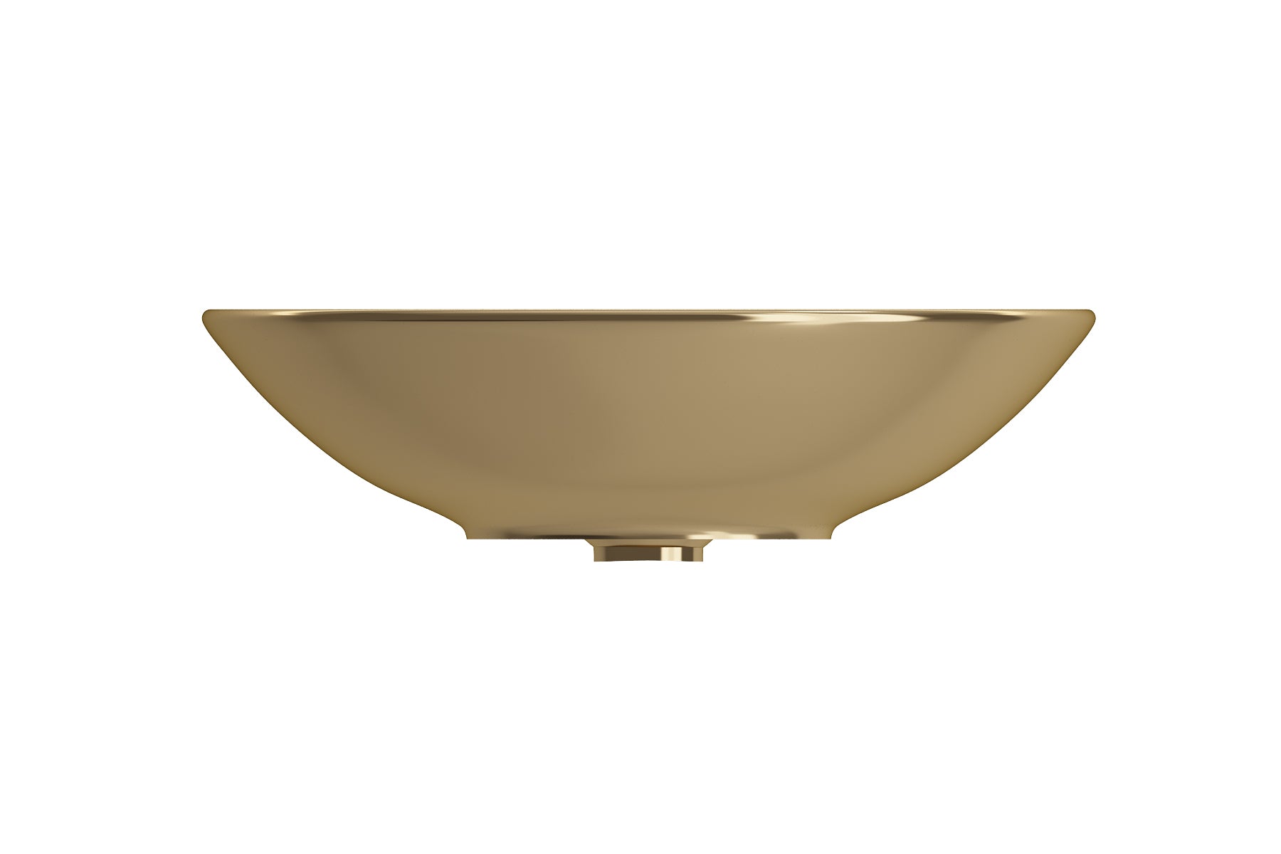 Alternate Image for BOCCHI Venezia 16" Round Vessel Fireclay Bathroom Sink, Matte Gold, 1120-403-0125