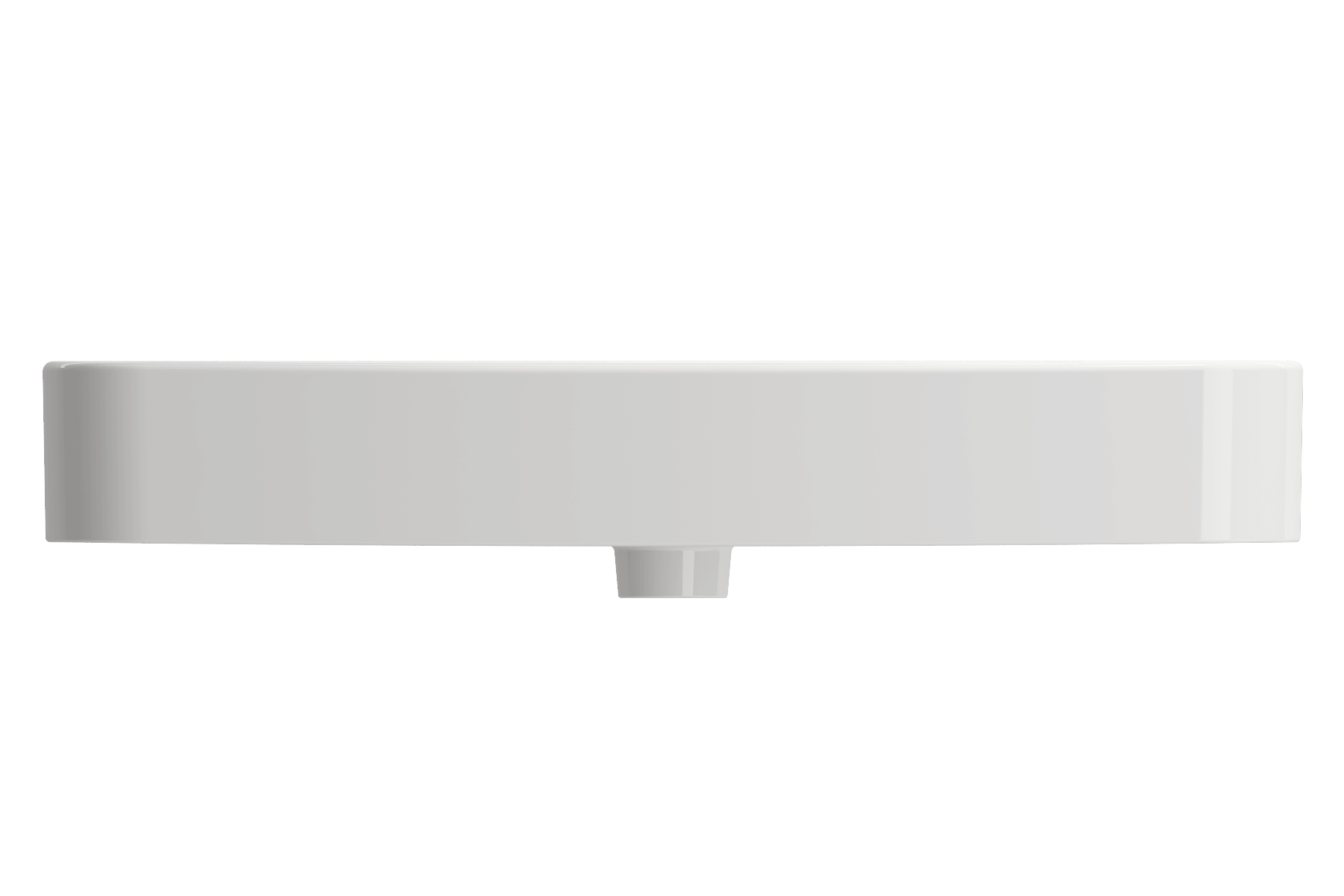 Alternate Image for BOCCHI Parma 34" Rectangle Wallmount Fireclay Bathroom Sink, White, 3 Faucet Hole, 1124-001-0127